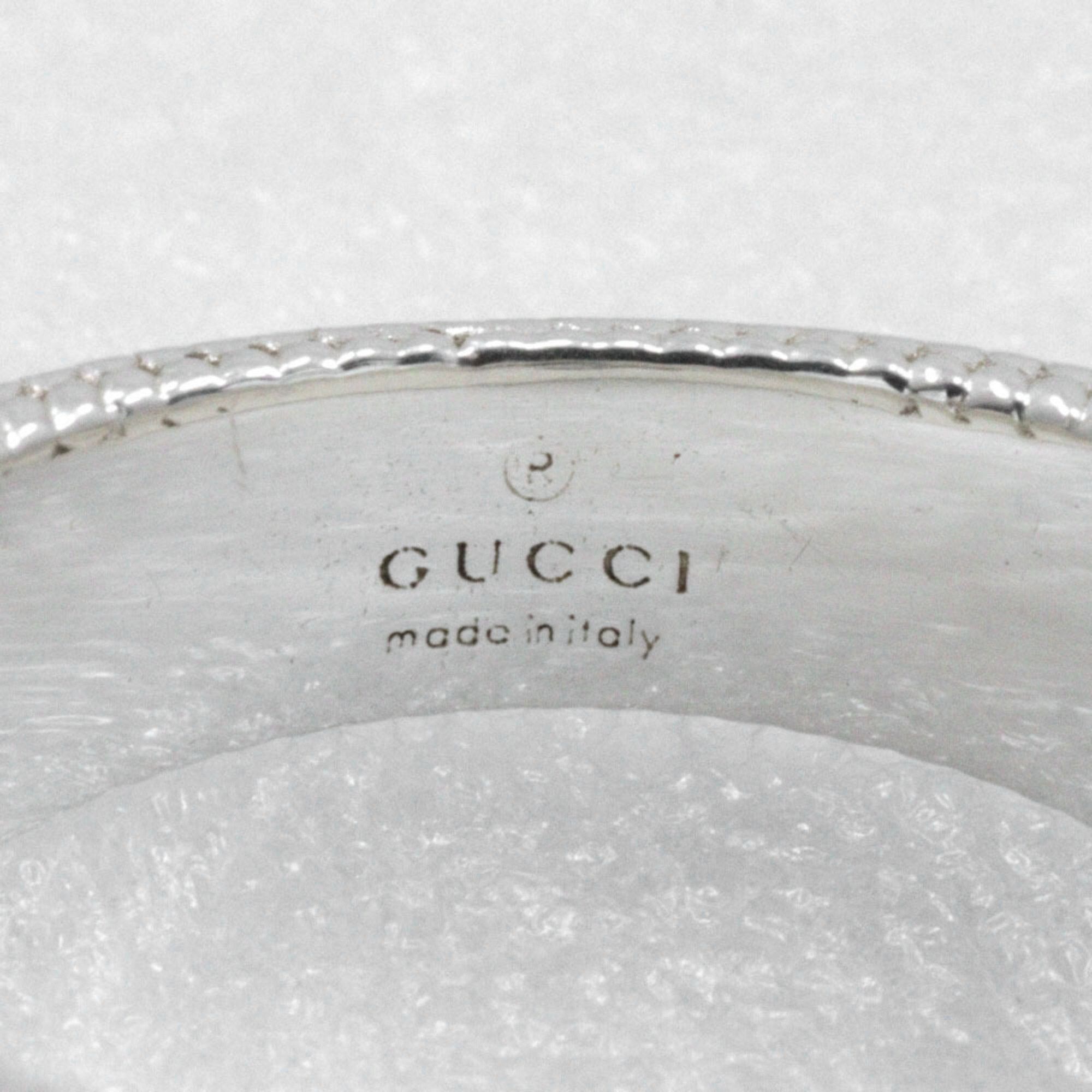Gucci Gucci Interlocking G Ring, Size 9.5, Sterling Silver, Approx. 8.5g, Women's Size ONE SIZE - 6 Thumbnail