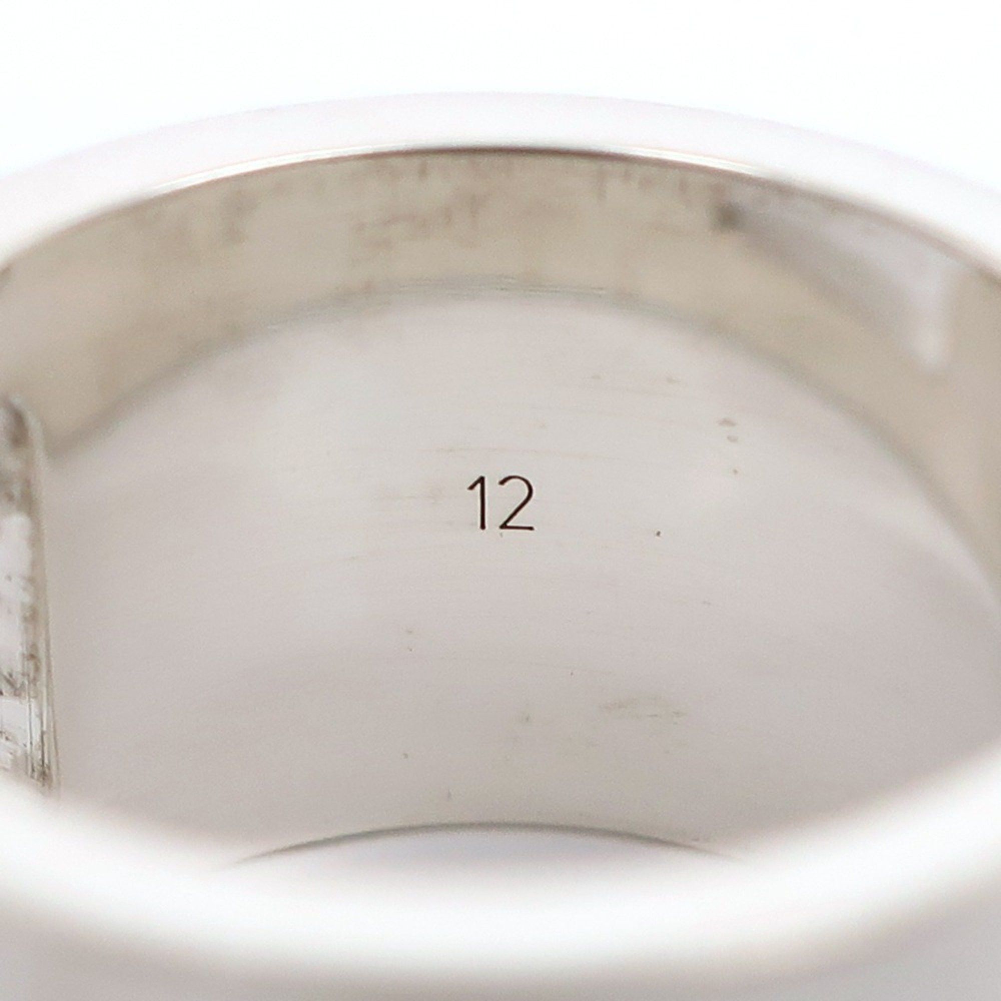 Gucci Gucci Branded G Wide Ring, Size 11, Sterling Silver, Approx. 11.6g, Women's Size ONE SIZE - 5 Thumbnail
