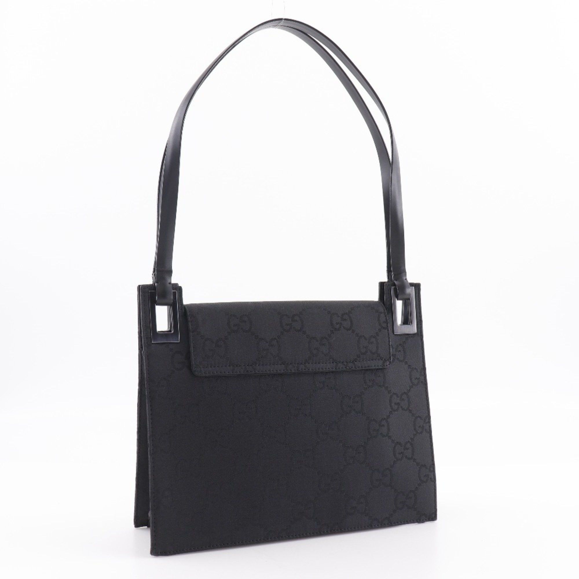 Gucci Gucci GG Tote Bag 001.3068 Satin Black A5 Type Women's Size ONE SIZE - 3 Thumbnail