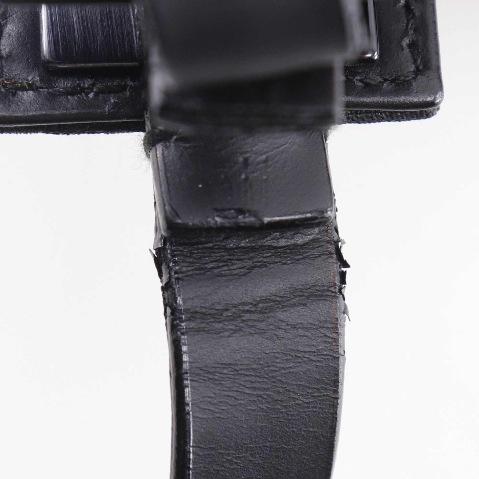 Gucci Gucci GG Tote Bag 001.3068 Satin Black A5 Type Women's Size ONE SIZE - 11 Thumbnail
