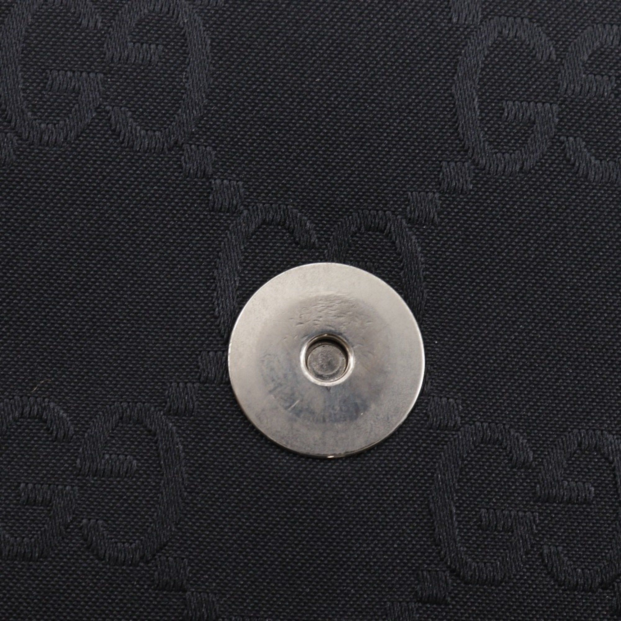 Gucci Gucci GG Tote Bag 001.3068 Satin Black A5 Type Women's Size ONE SIZE - 17 Thumbnail