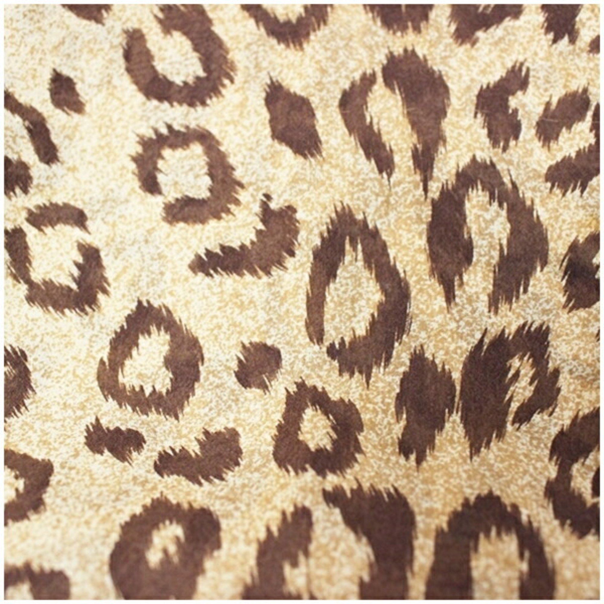 Dior Christian Dior Large Stole/Scarf, Rectangular, Beige/Brown, Leopard Print, Women's Size ONE SIZE - 6 Thumbnail