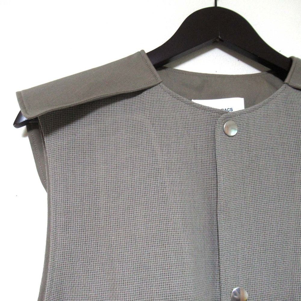 Other Other THE RERACS Wool Linen Silk Blend Long Gilet Dress Others Dresses DUTY FREE for USA Size ONE SIZE - 4 Thumbnail