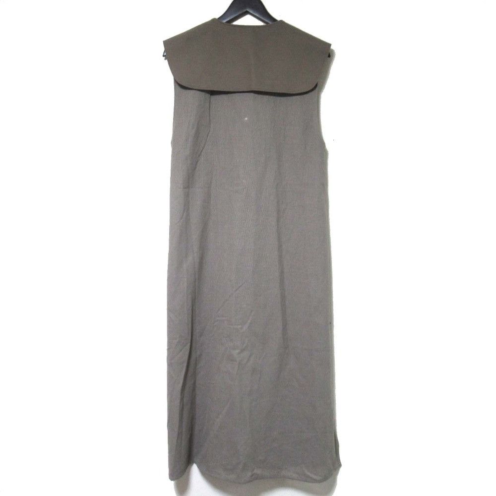 Other Other THE RERACS Wool Linen Silk Blend Long Gilet Dress Others Dresses DUTY FREE for USA Size ONE SIZE - 2 Thumbnail