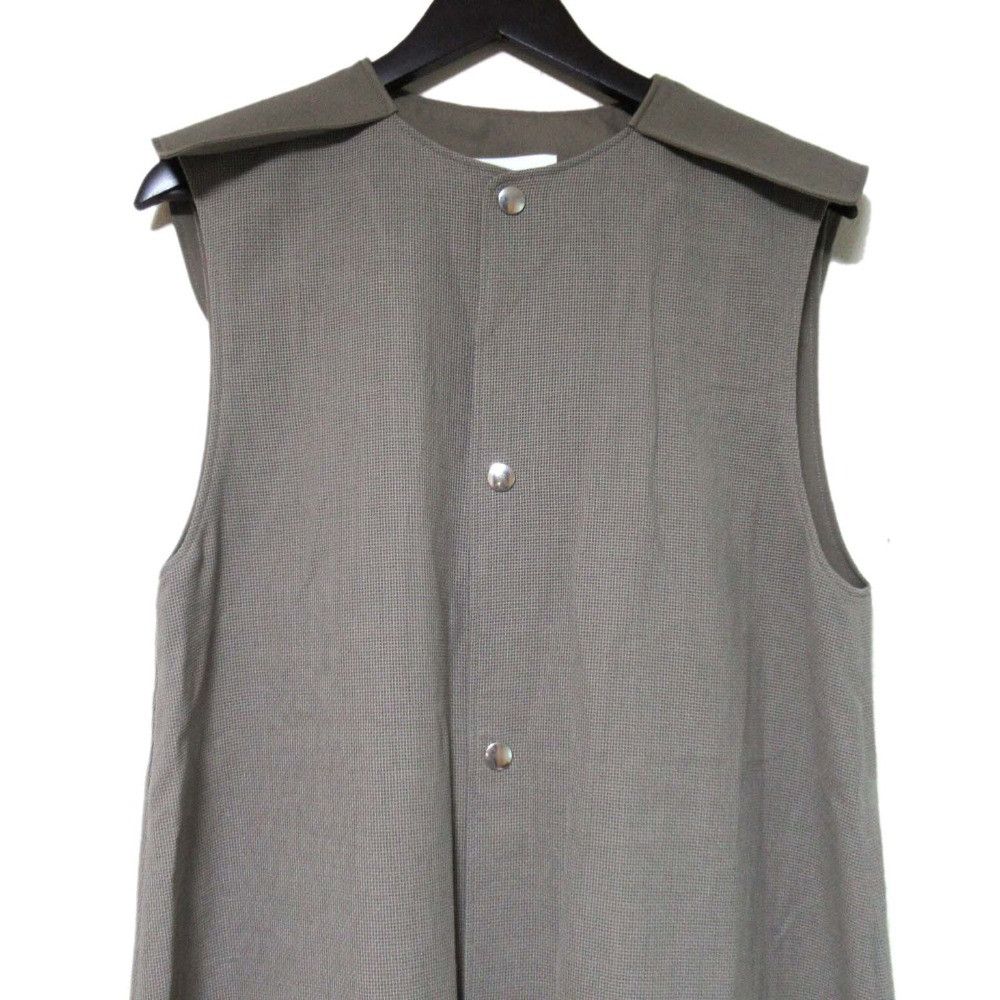 Other Other THE RERACS Wool Linen Silk Blend Long Gilet Dress Others Dresses DUTY FREE for USA Size ONE SIZE - 3 Thumbnail