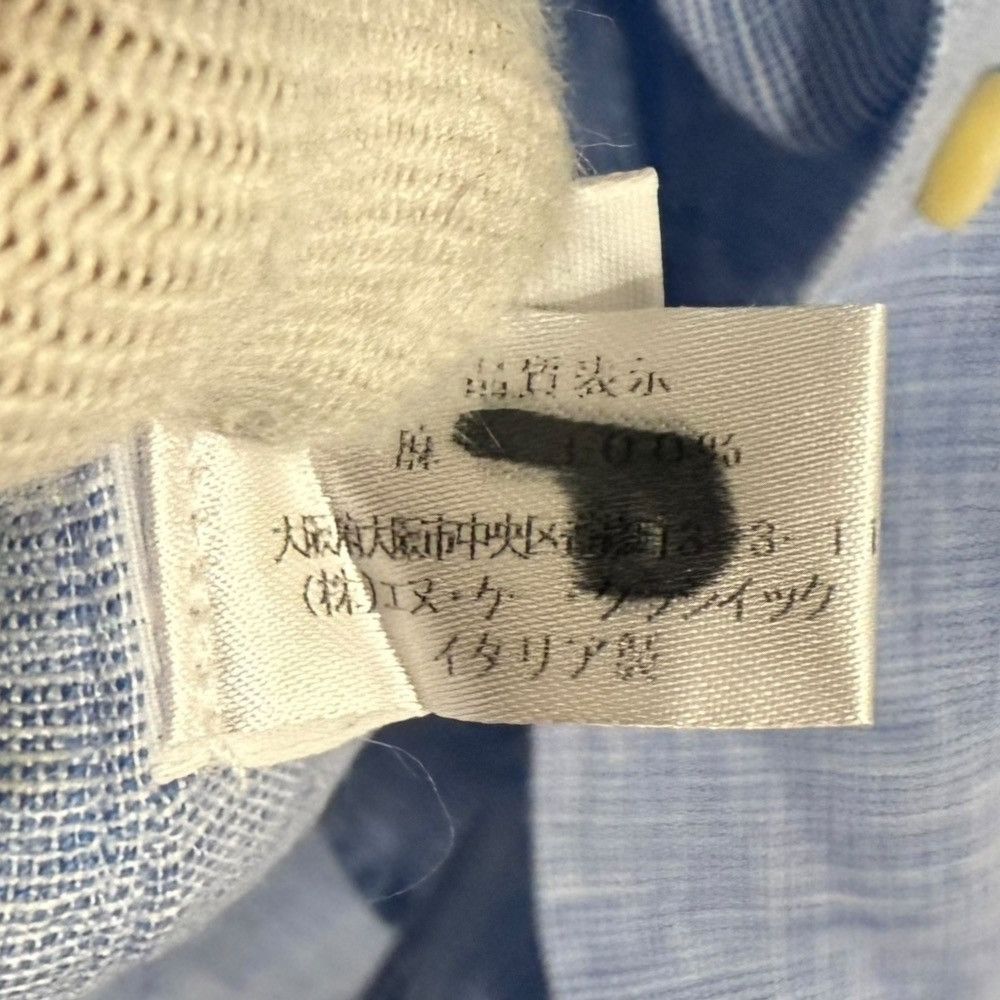 Other Other DANOLIS Linen Long Sleeve Shirt Natural Material Dress Shirt DUTY FREE for USA Size ONE SIZE - 9 Thumbnail