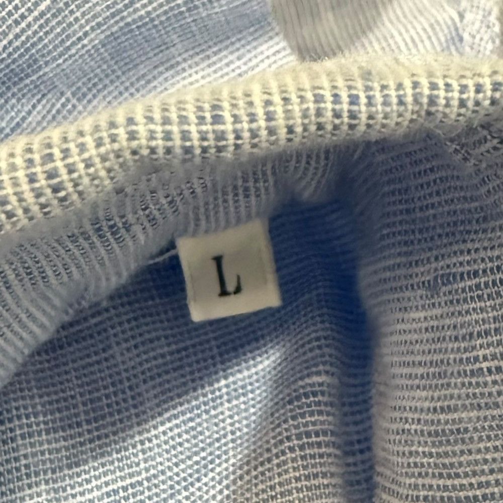 Other Other DANOLIS Linen Long Sleeve Shirt Natural Material Dress Shirt DUTY FREE for USA Size ONE SIZE - 10 Thumbnail