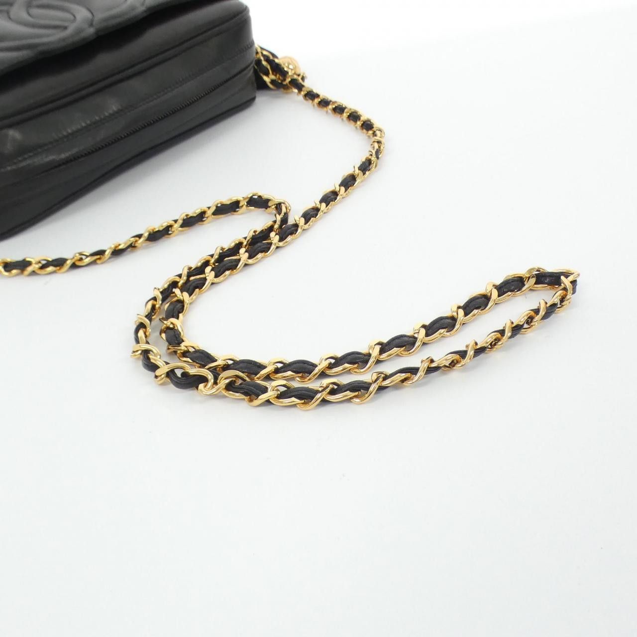 Chanel Chanel Chanel Lambskin Shoulder Bag Leather Shoulder Bag DUTY FREE for USA Size ONE SIZE - 8 Thumbnail