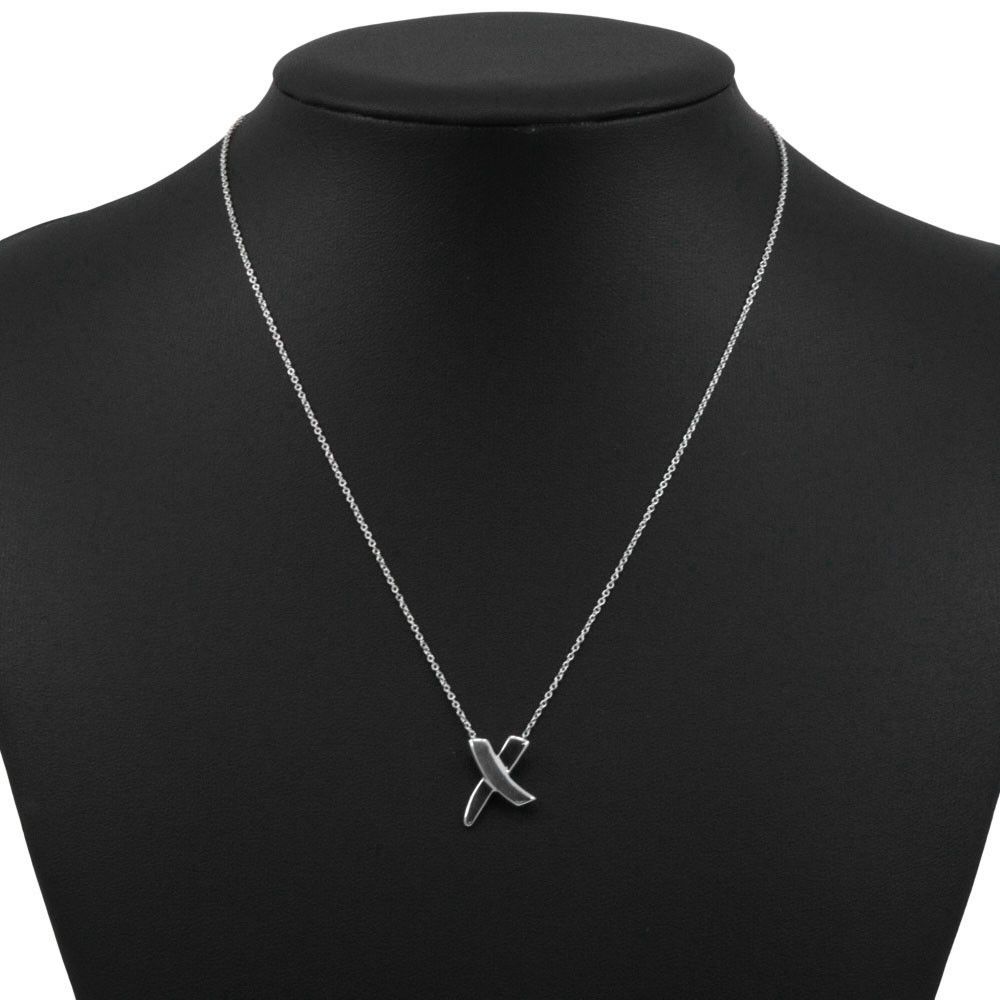 Tiffany & Co. Tiffany & Co. Tiffany Kiss Paloma Picasso Silver 925 Necklace Metal Necklace DUTY FREE for USA Size ONE SIZE - 2 Thumbnail