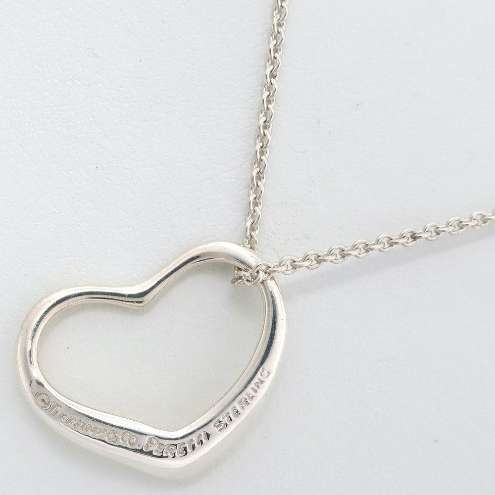 Tiffany & Co. Tiffany & Co. Tiffany Open Heart Silver925 Necklace Metal Necklace DUTY FREE for USA Size ONE SIZE - 3 Thumbnail