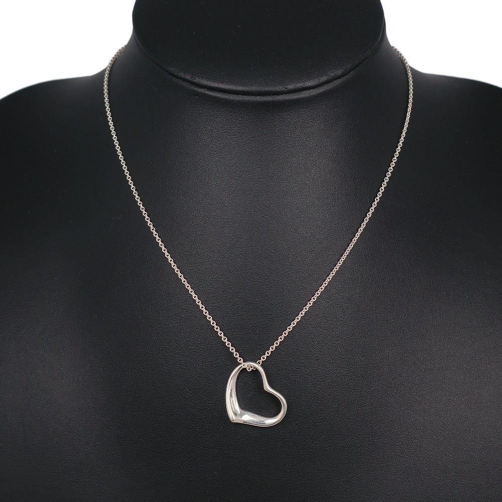 Tiffany & Co. Tiffany & Co. Tiffany Open Heart Silver925 Necklace Metal Necklace DUTY FREE for USA Size ONE SIZE - 2 Thumbnail