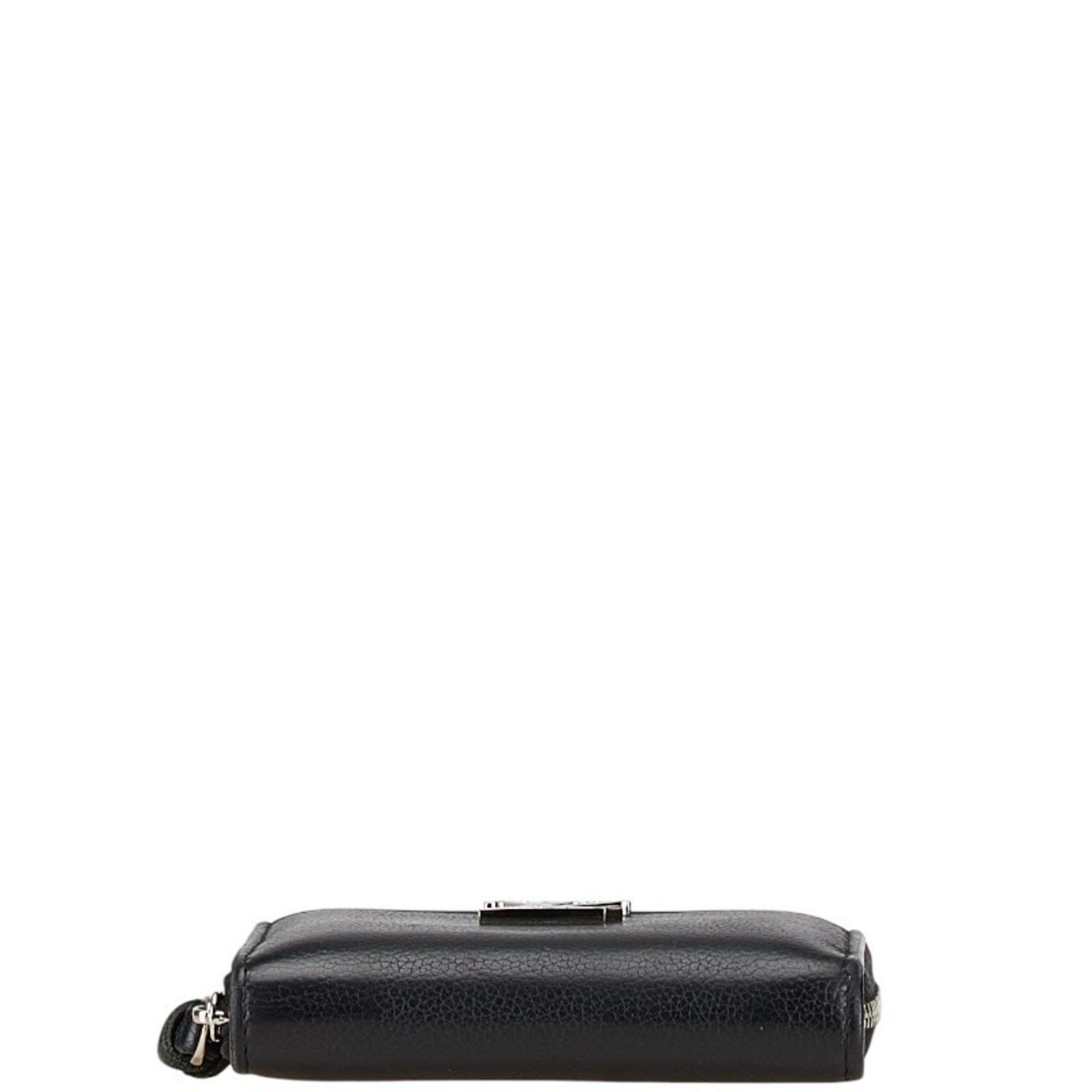 Louis Vuitton Louis Vuitton Zippy Coin Purse LockMe Case M80099 Noir Black Leather Women's LOUIS VUITTON Size ONE SIZE - 3 Thumbnail