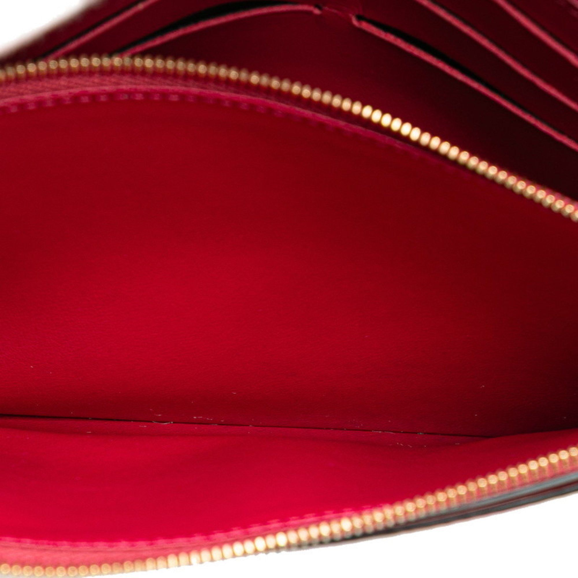 Louis Vuitton Louis Vuitton Monogram Portefeuille Floral Chain Wallet Shoulder Bag M69578 Fuchsia Brown PVC Leather Women's LOUIS VUITTON Size ONE SIZE - 8 Thumbnail