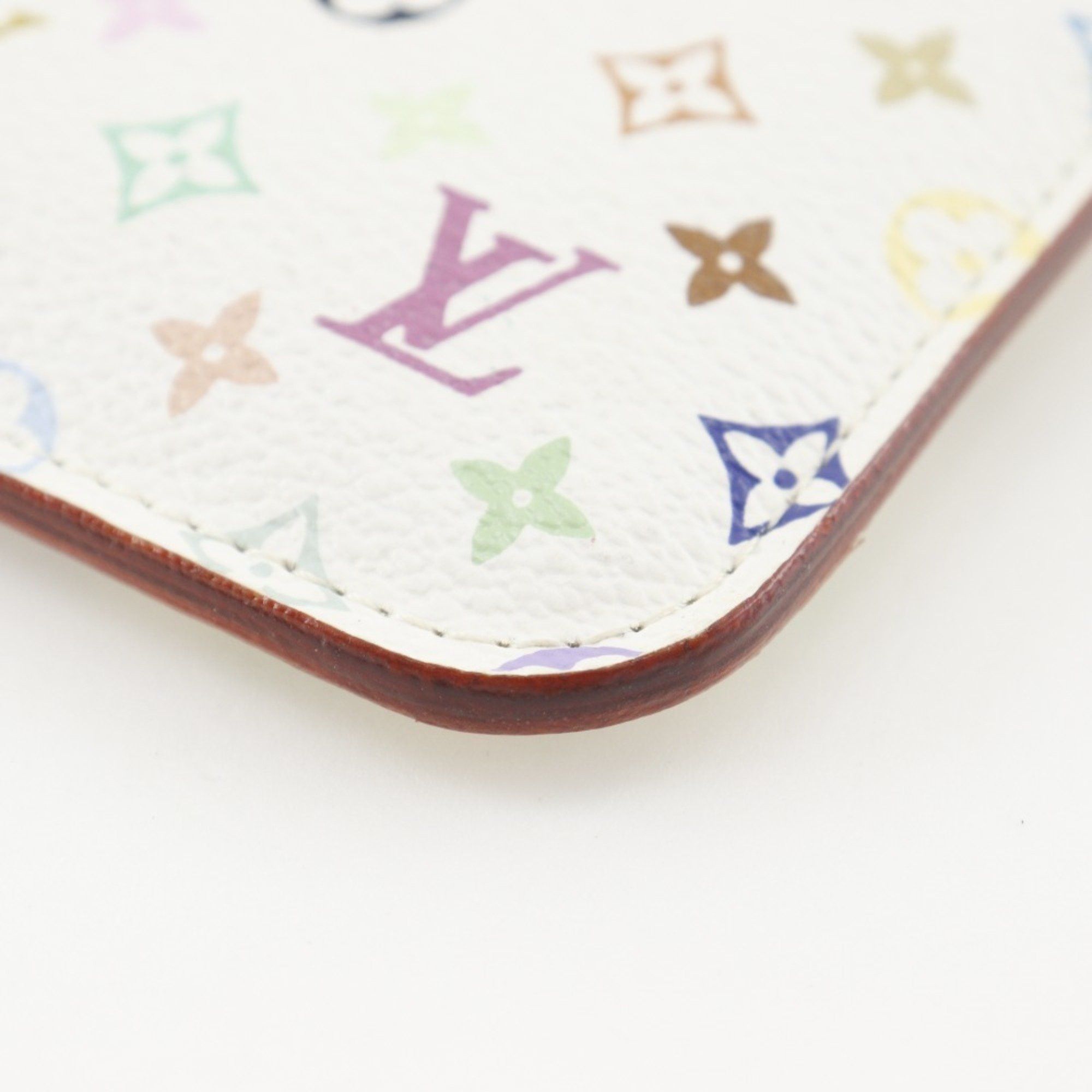 Louis Vuitton Louis Vuitton Pochette Cree Coin Case M93734 Monogram Multicolore 2009 White C019 Women's S182925869 Size ONE SIZE - 5 Thumbnail