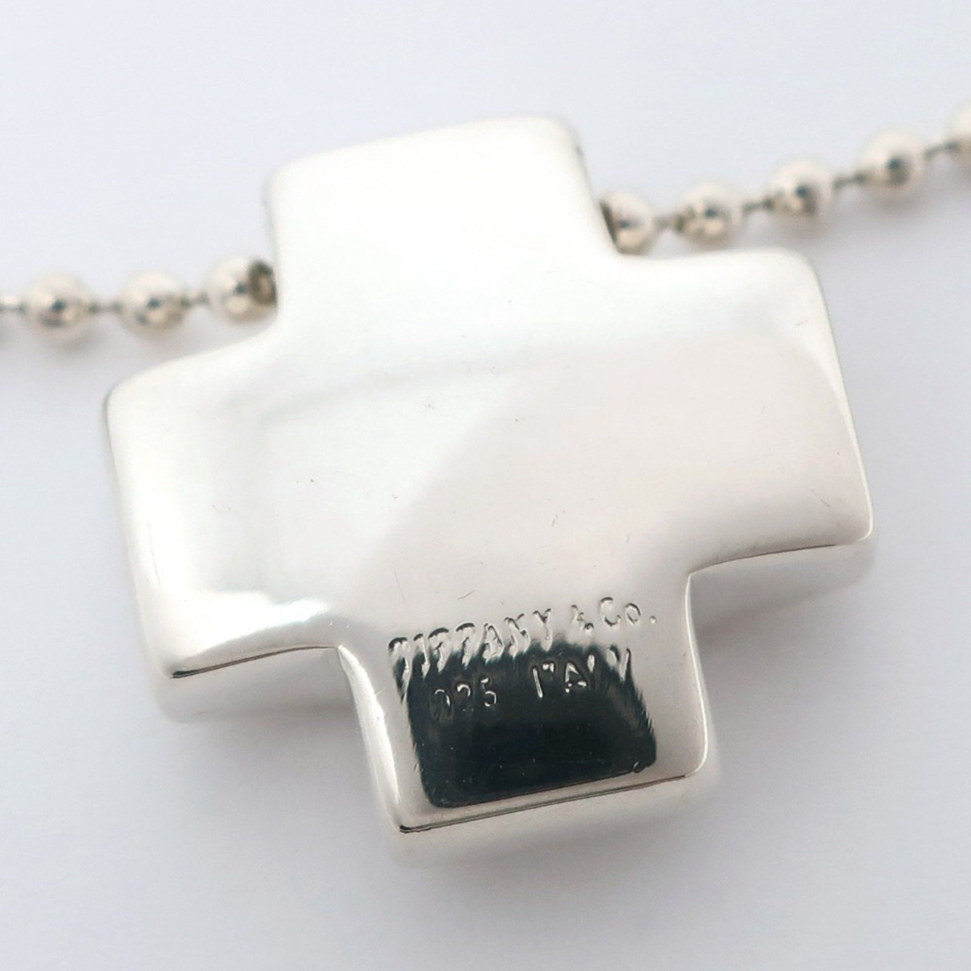 Tiffany & Co. Tiffany & Co. Roman Cross Necklace, 925 Sterling Silver, Approx. 13.7g, Women's Size ONE SIZE - 6 Thumbnail