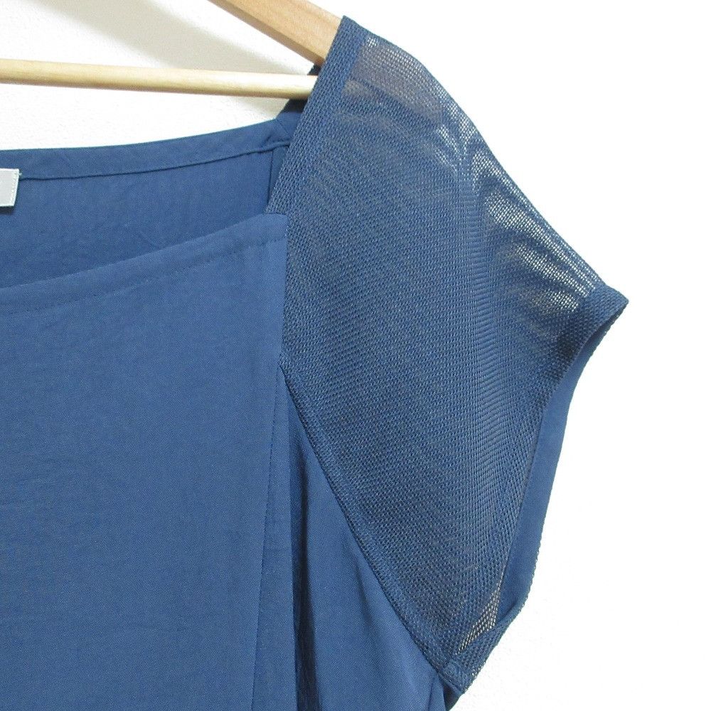 Issey Miyake Issey Miyake ISSEY MIYAKE Mesh Shoulder Short Sleeve Square Neck Top Others Tops DUTY FREE for USA Size ONE SIZE - 4 Thumbnail