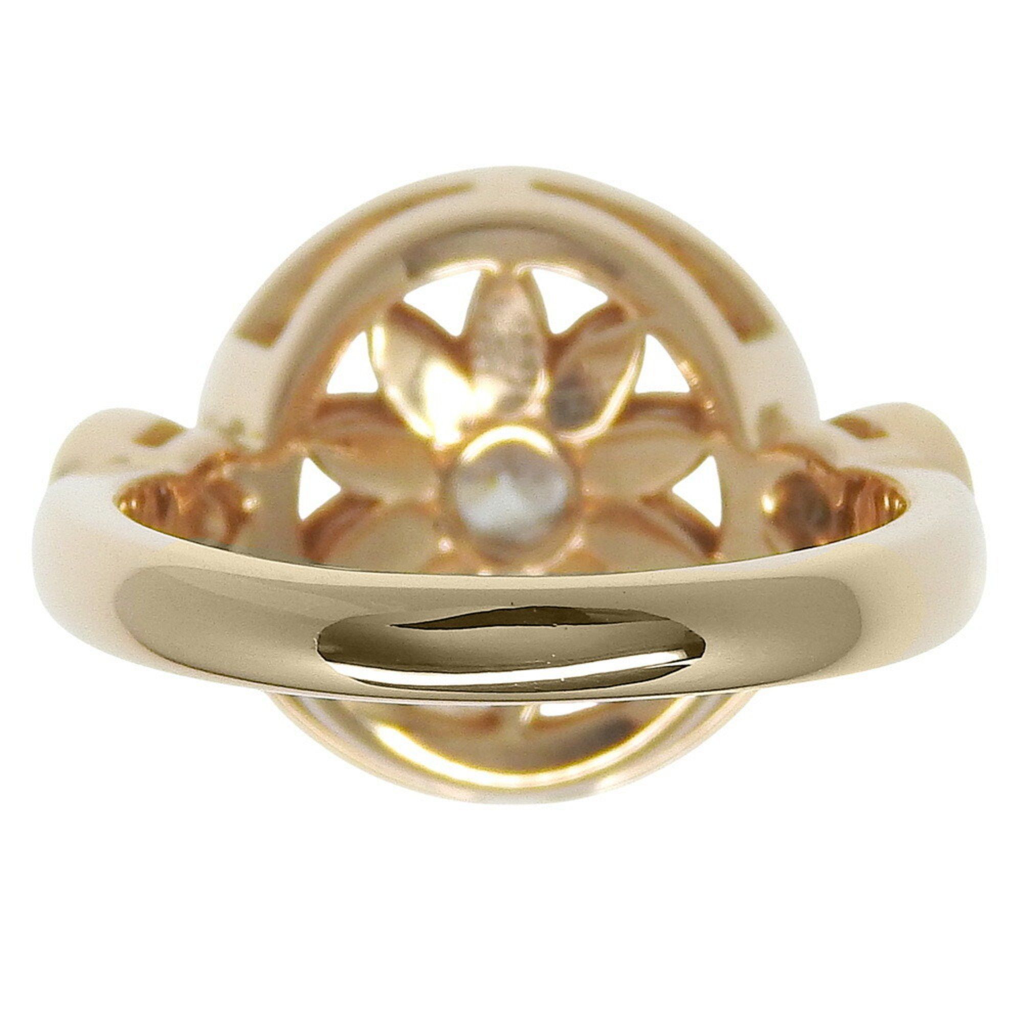 Harry Winston Harry Winston, Winston Gate, size 7.5, Rosette Circle Ring, FRDRRD1MWG, 18K Yellow Gold with Diamonds, approximately 6.7g, Women's Size ONE SIZE - 5 Thumbnail