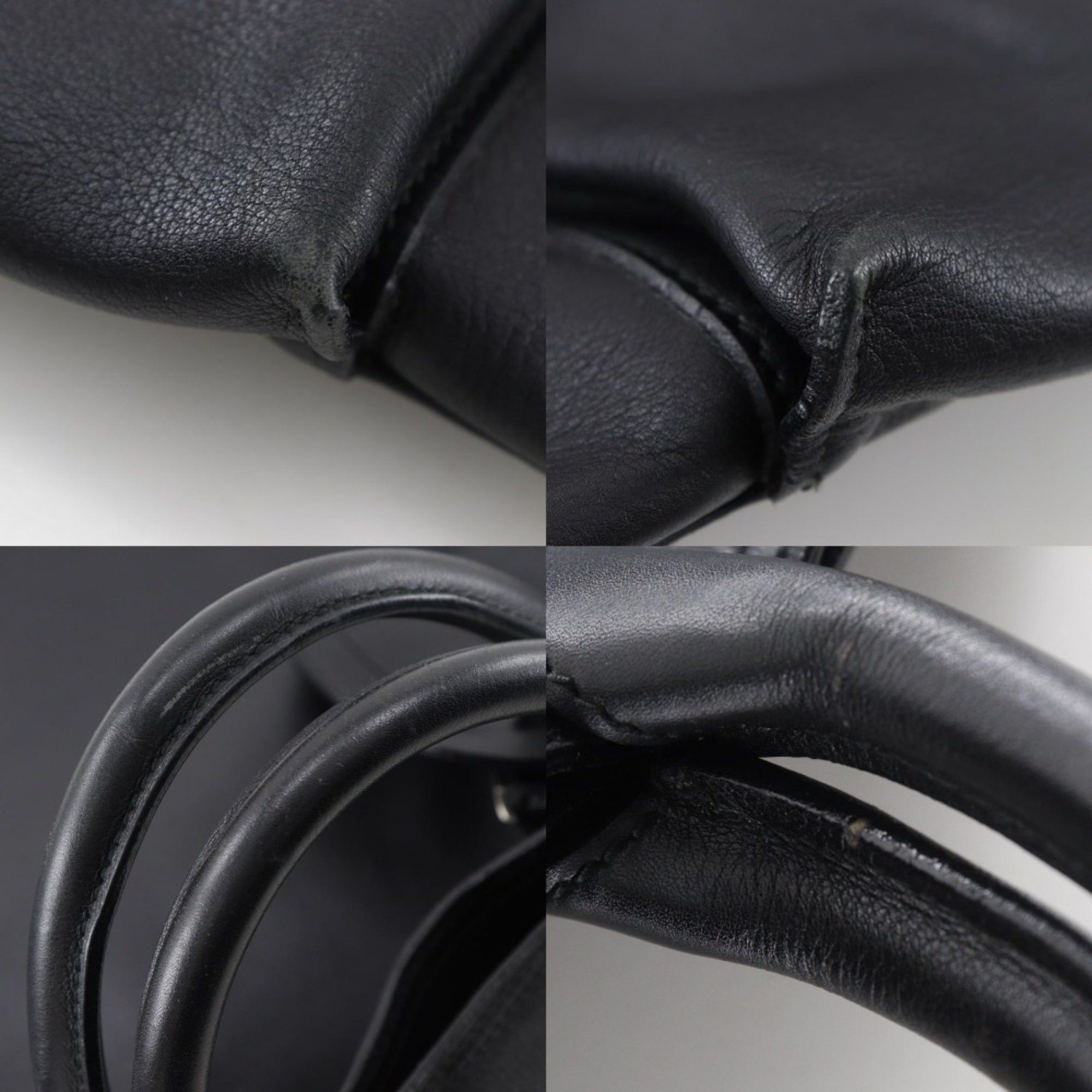 Gucci Gucci Boston bag in black calfskin, unisex Size ONE SIZE - 11 Thumbnail