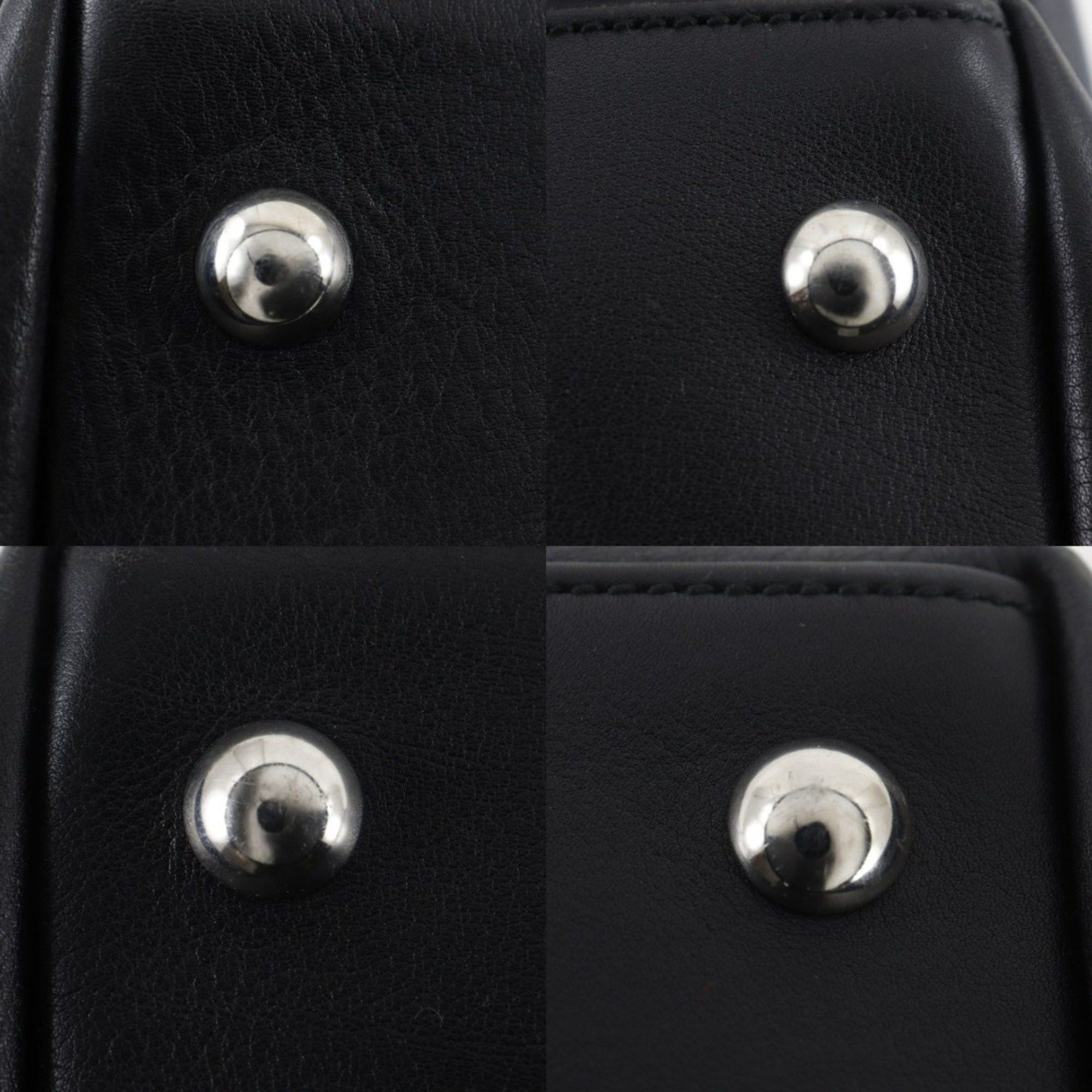 Gucci Gucci Boston bag in black calfskin, unisex Size ONE SIZE - 8 Thumbnail