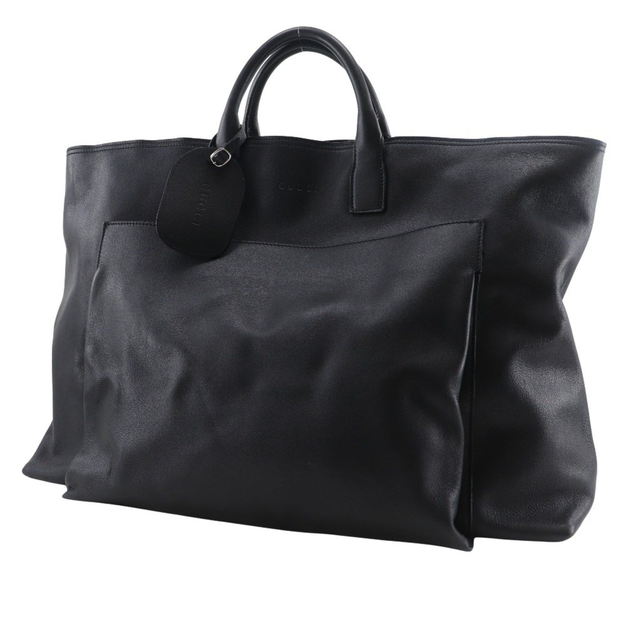 Gucci Gucci Boston bag in black calfskin, unisex Size ONE SIZE - 2 Thumbnail