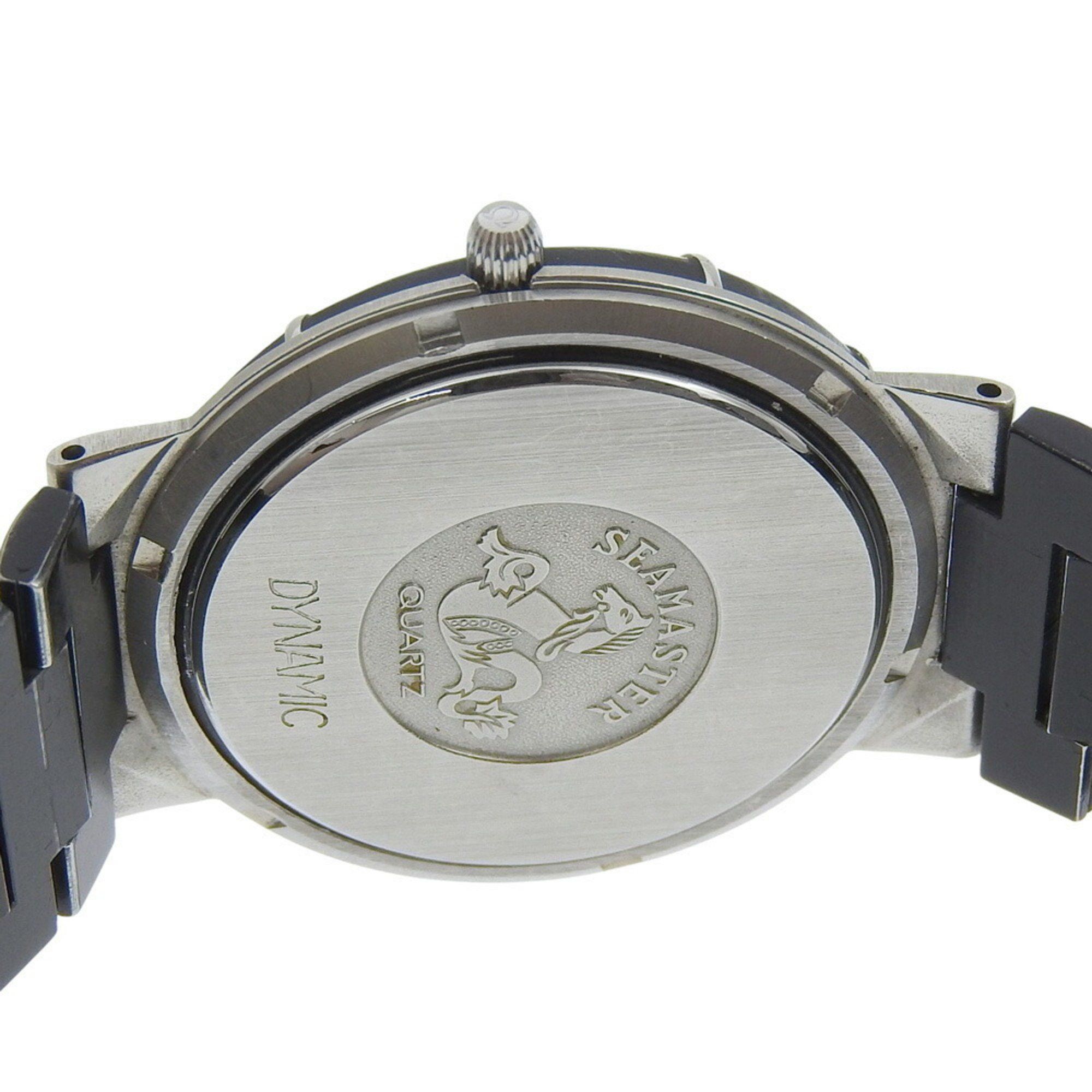 Omega OMEGA Seamaster Dynamic Stainless Steel Watch with Quartz Movement, Analog Display, Multicolor Dial, Unisex Size ONE SIZE - 7 Thumbnail