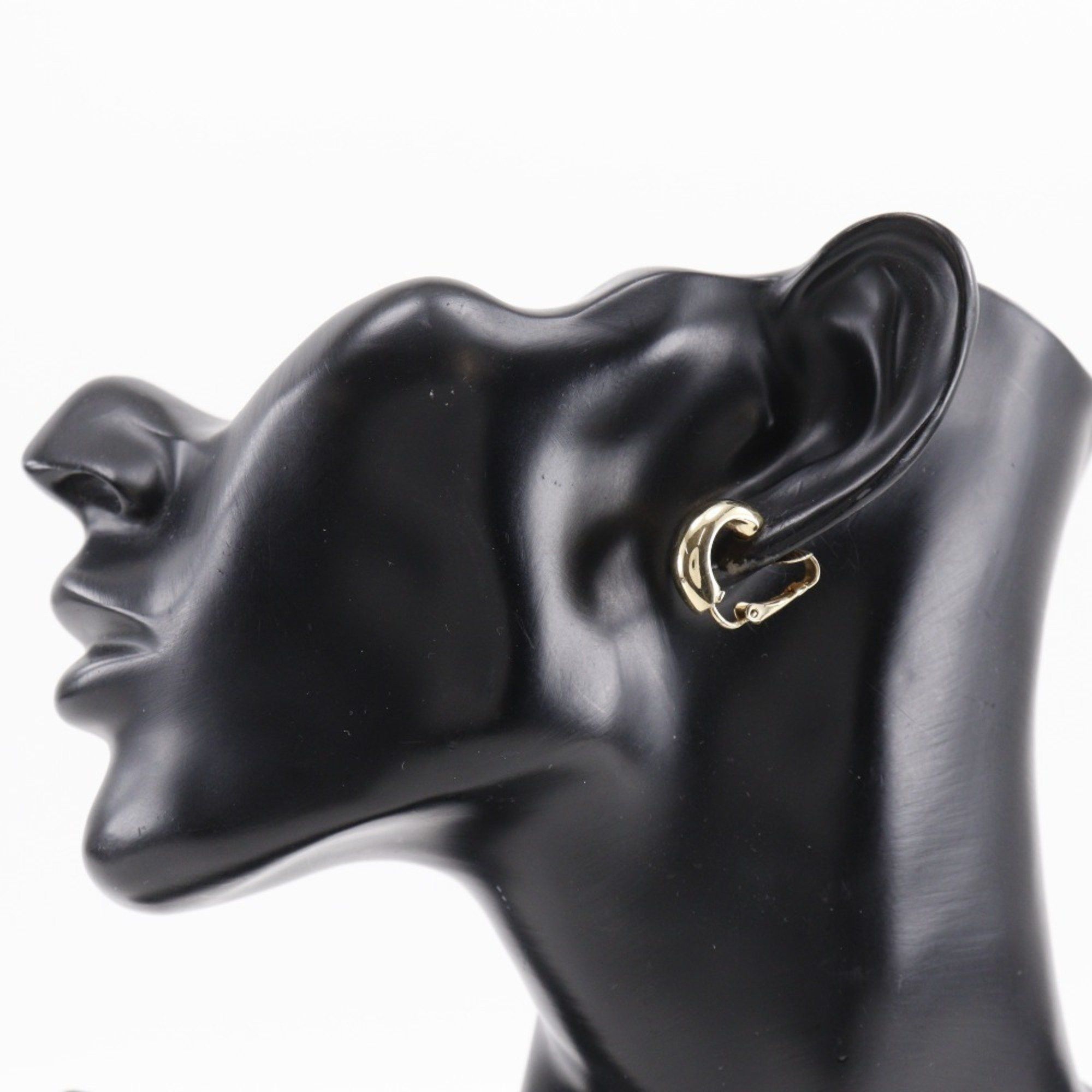 Dior Christian Dior Gold-Plated Earrings, Approx. 5.8g, Women's Size ONE SIZE - 2 Thumbnail