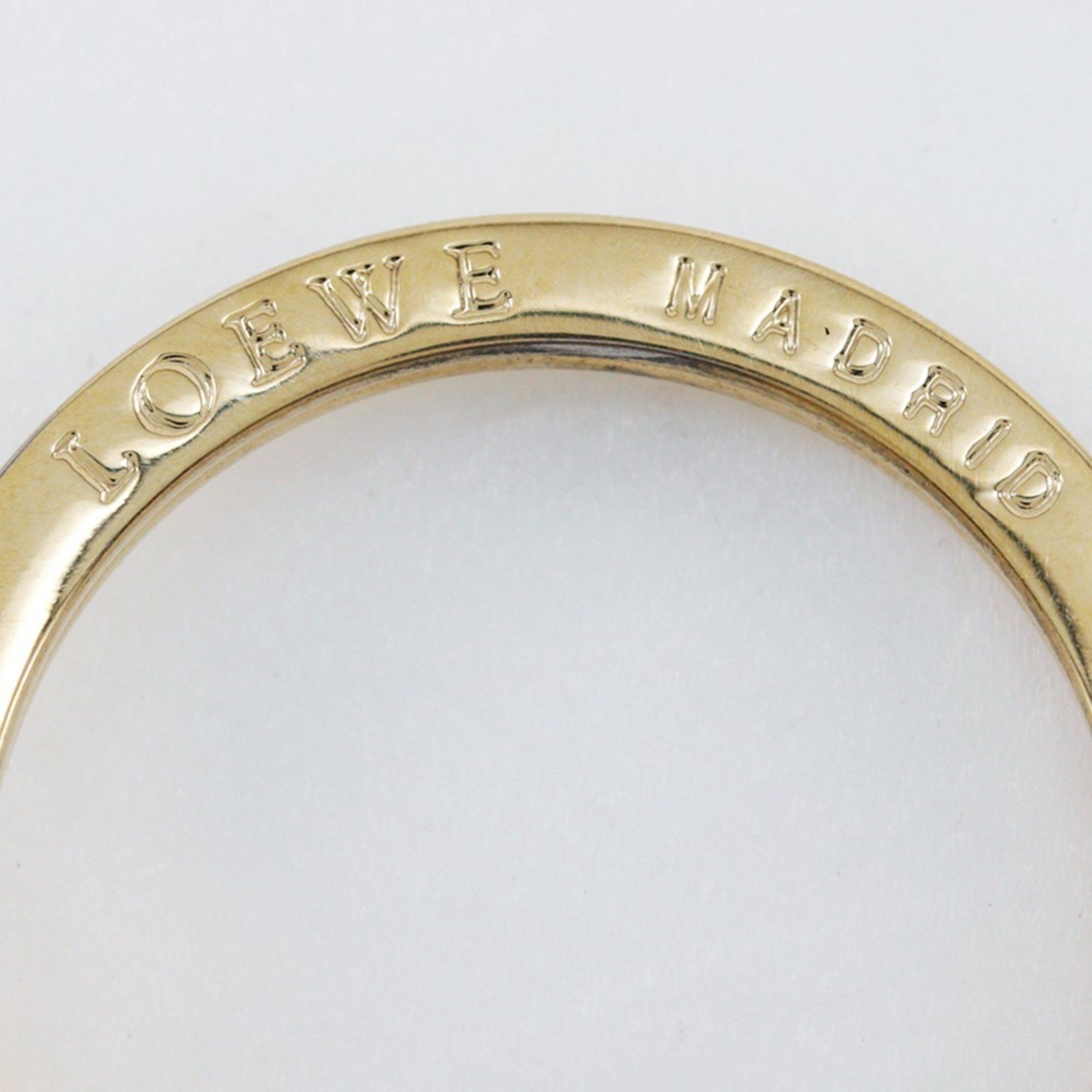 Loewe LOEWE Anagram Keychain Bag Charm, Gold Plated, Women's, S180925741 Size ONE SIZE - 17 Thumbnail