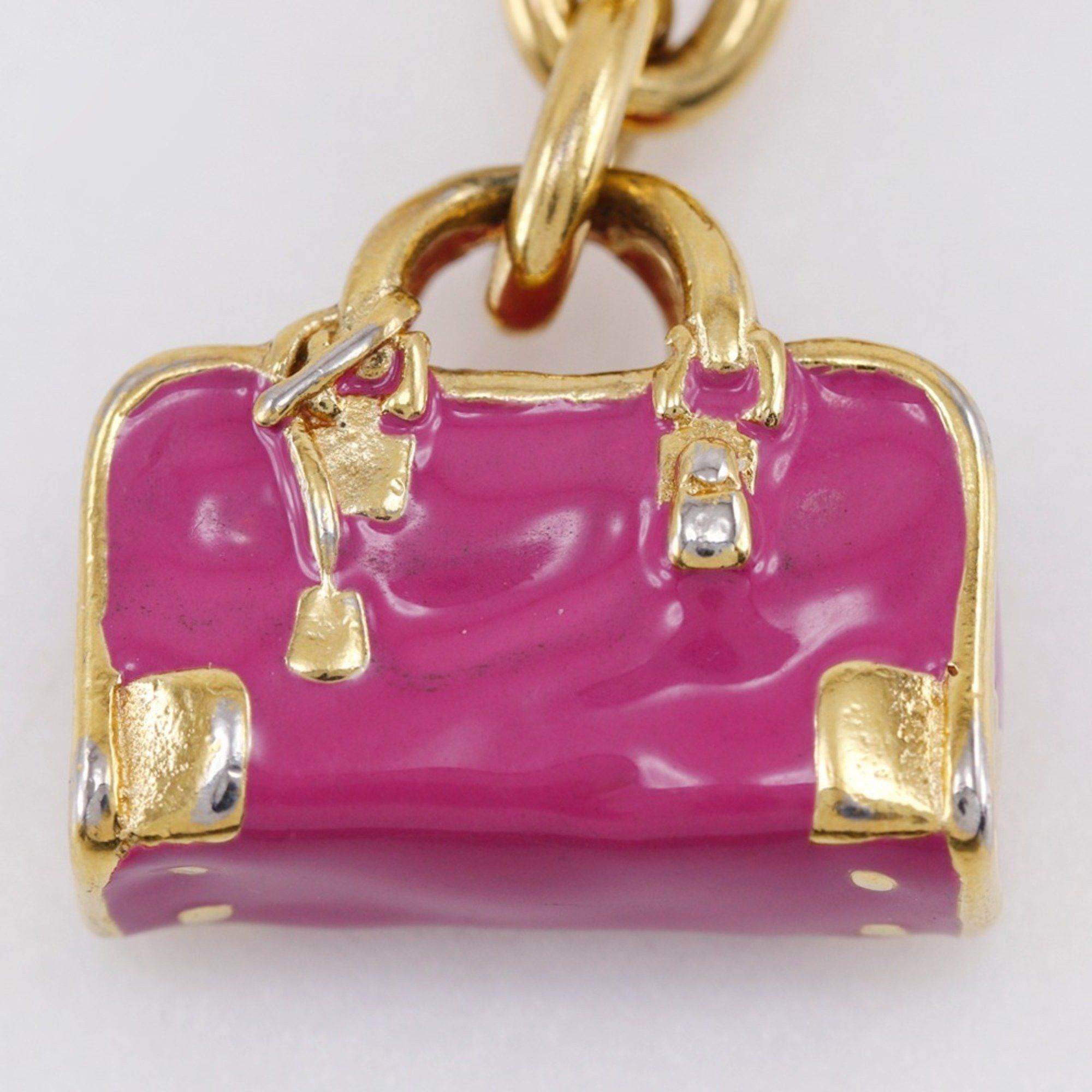 Loewe LOEWE Anagram Keychain Bag Charm, Gold Plated, Women's, S180925741 Size ONE SIZE - 13 Thumbnail