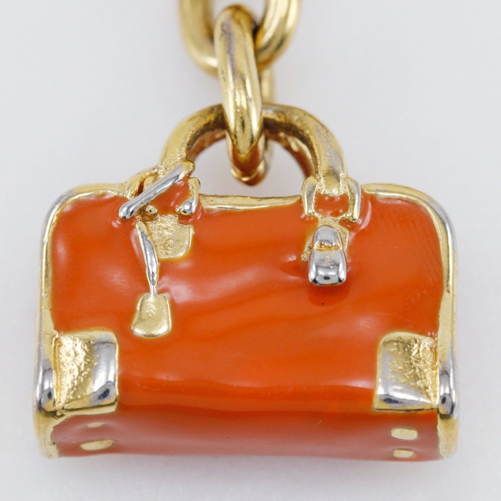 Loewe LOEWE Anagram Keychain Bag Charm, Gold Plated, Women's, S180925741 Size ONE SIZE - 15 Thumbnail