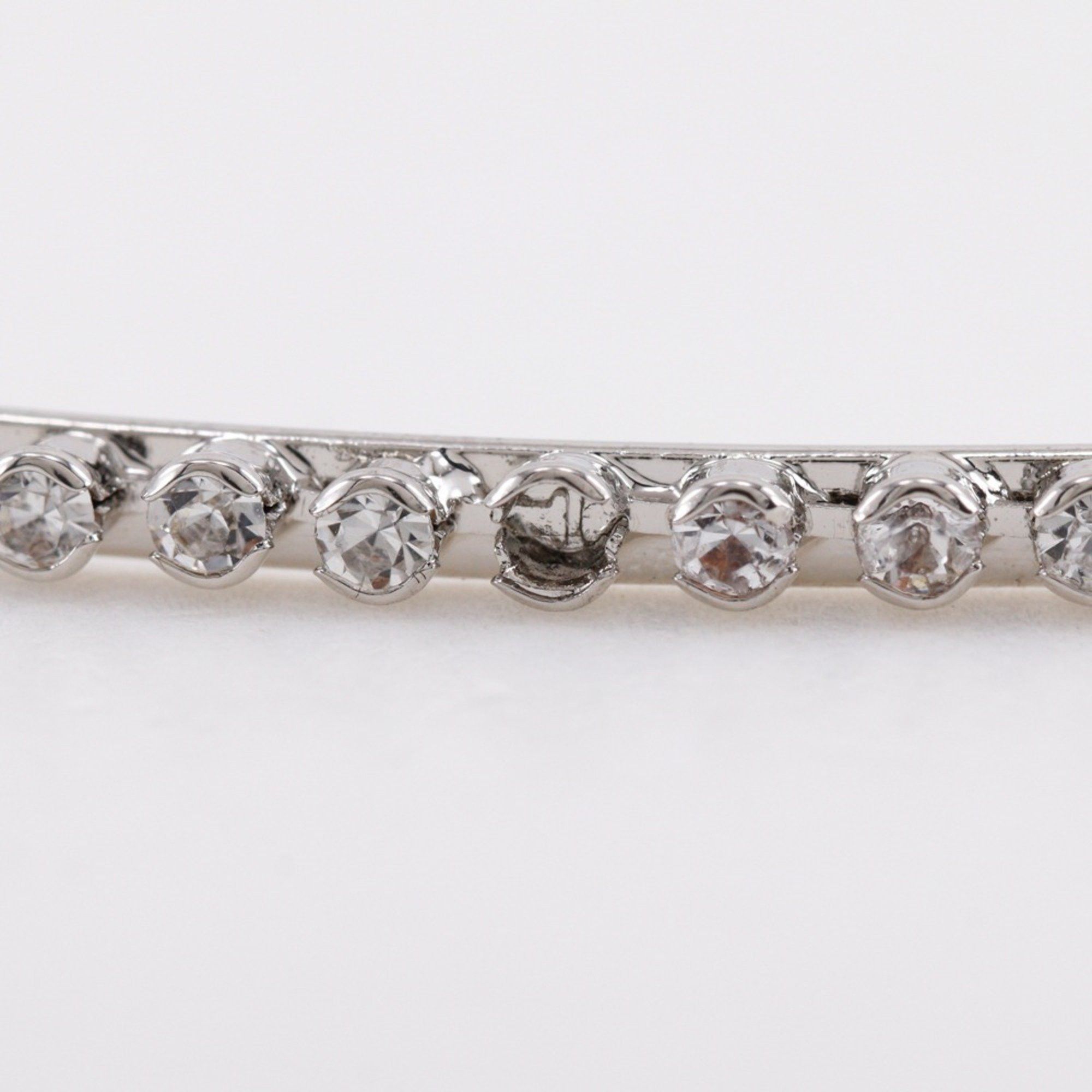 Gucci Gucci GG x Rhinestone Silver Headband for Women Size ONE SIZE - 4 Thumbnail