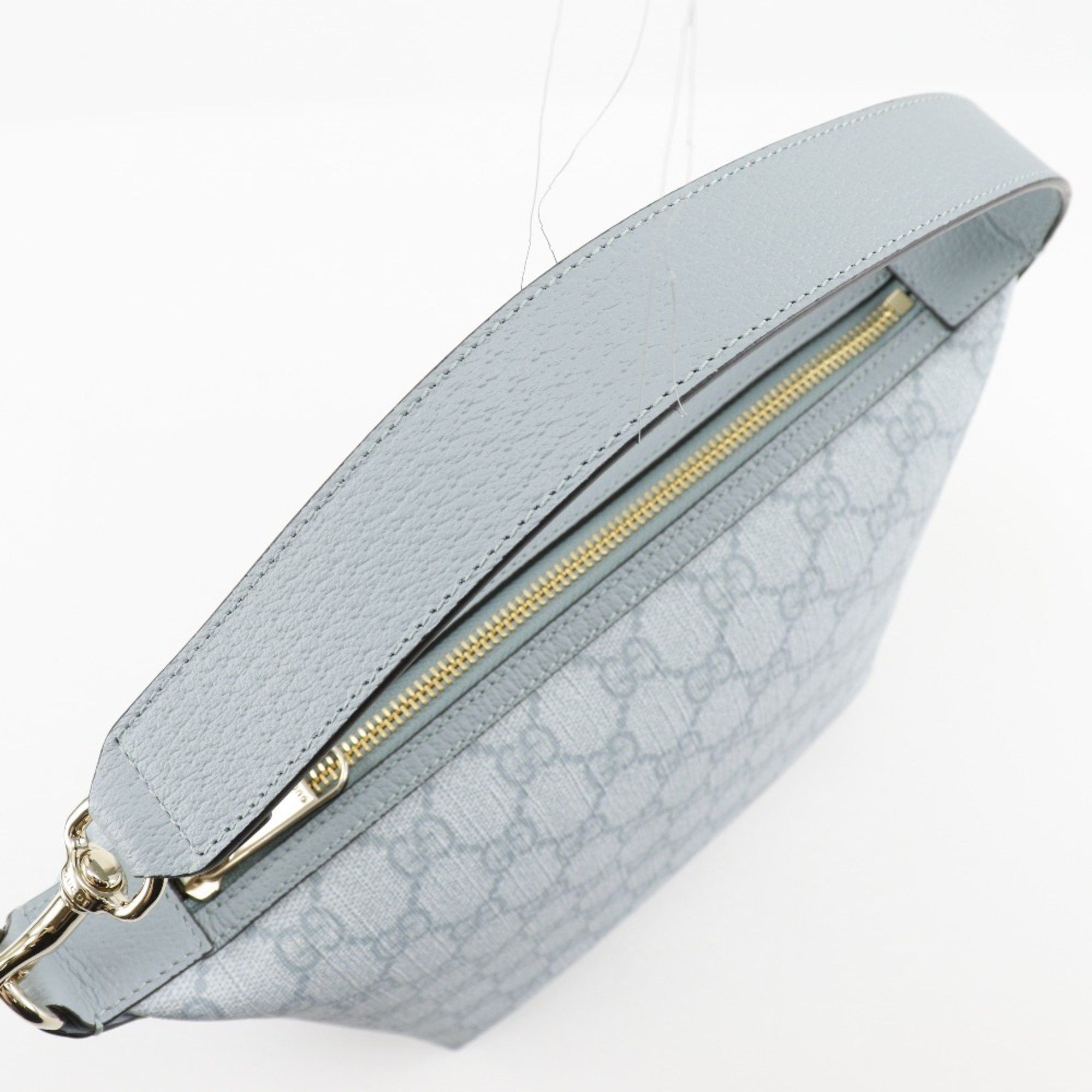 Gucci Gucci Ophidia Super Mini Shoulder Bag 795170 FAD09 8741 in GG Supreme Canvas, Dusty Blue. Women's. S173025653. Size ONE SIZE - 6 Thumbnail