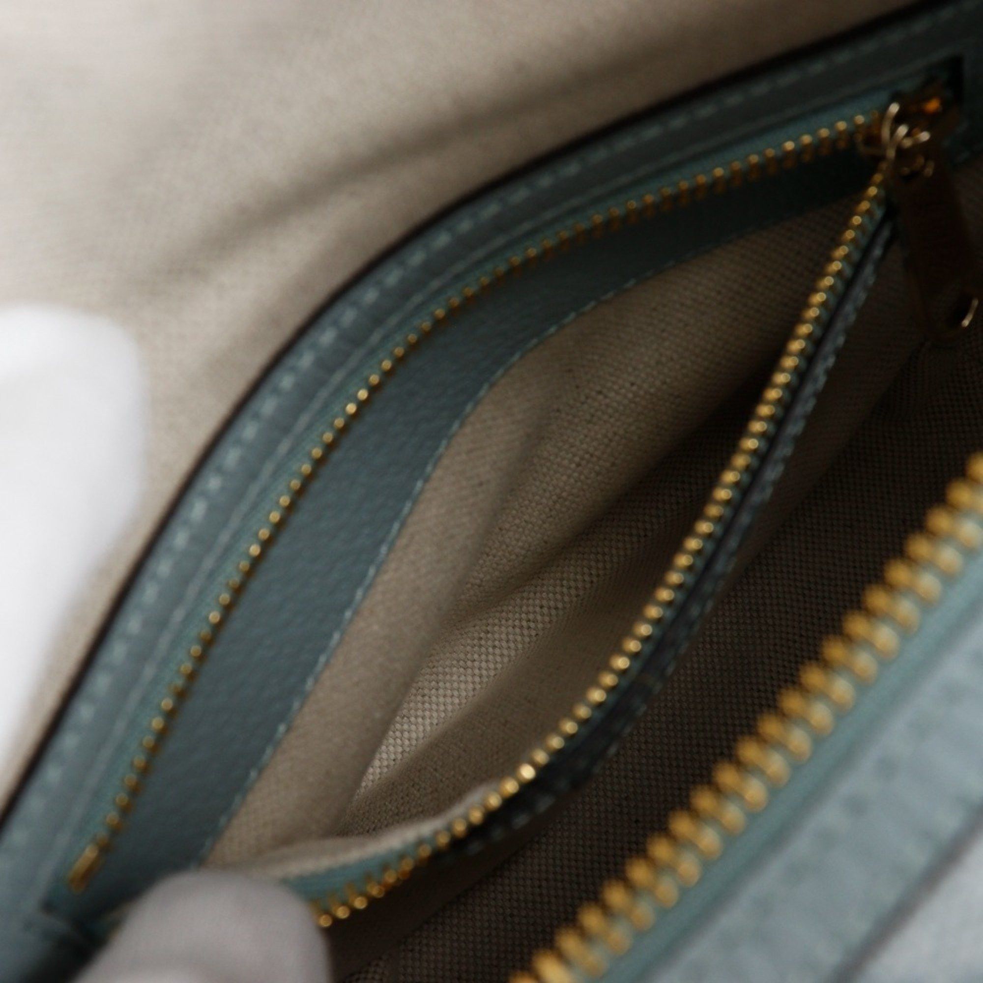 Gucci Gucci Ophidia Super Mini Shoulder Bag 795170 FAD09 8741 in GG Supreme Canvas, Dusty Blue. Women's. S173025653. Size ONE SIZE - 8 Thumbnail