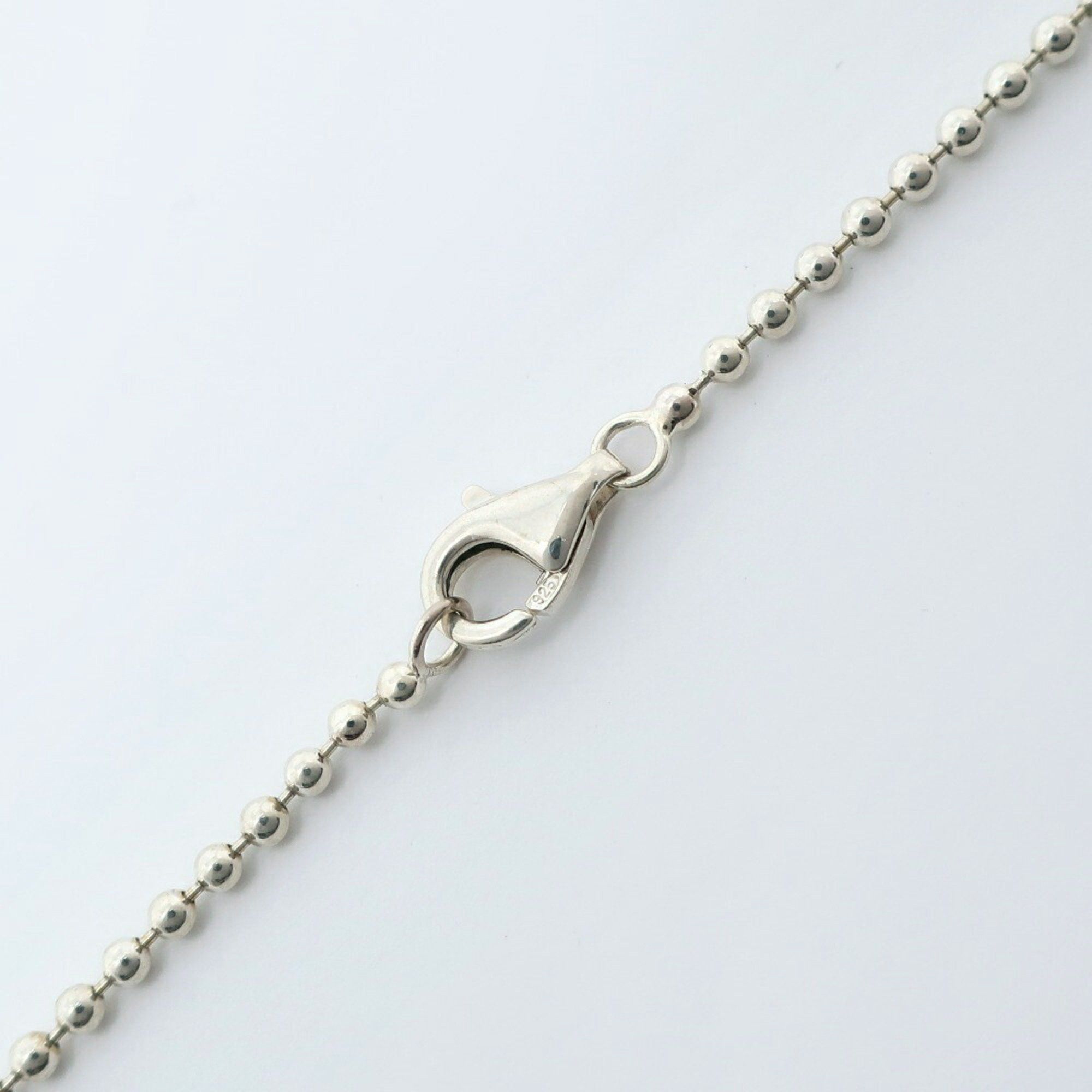 Tiffany & Co. Tiffany & Co. Roman Cross Necklace, Ball Chain, 925 Sterling Silver, Approx. 13.2g, Women's Size ONE SIZE - 5 Thumbnail