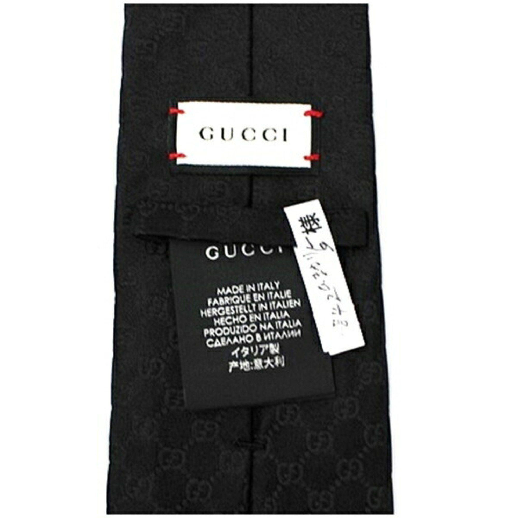 Gucci Gucci Silk Tie GG Pattern GUCCI Men's Size ONE SIZE - 6 Thumbnail