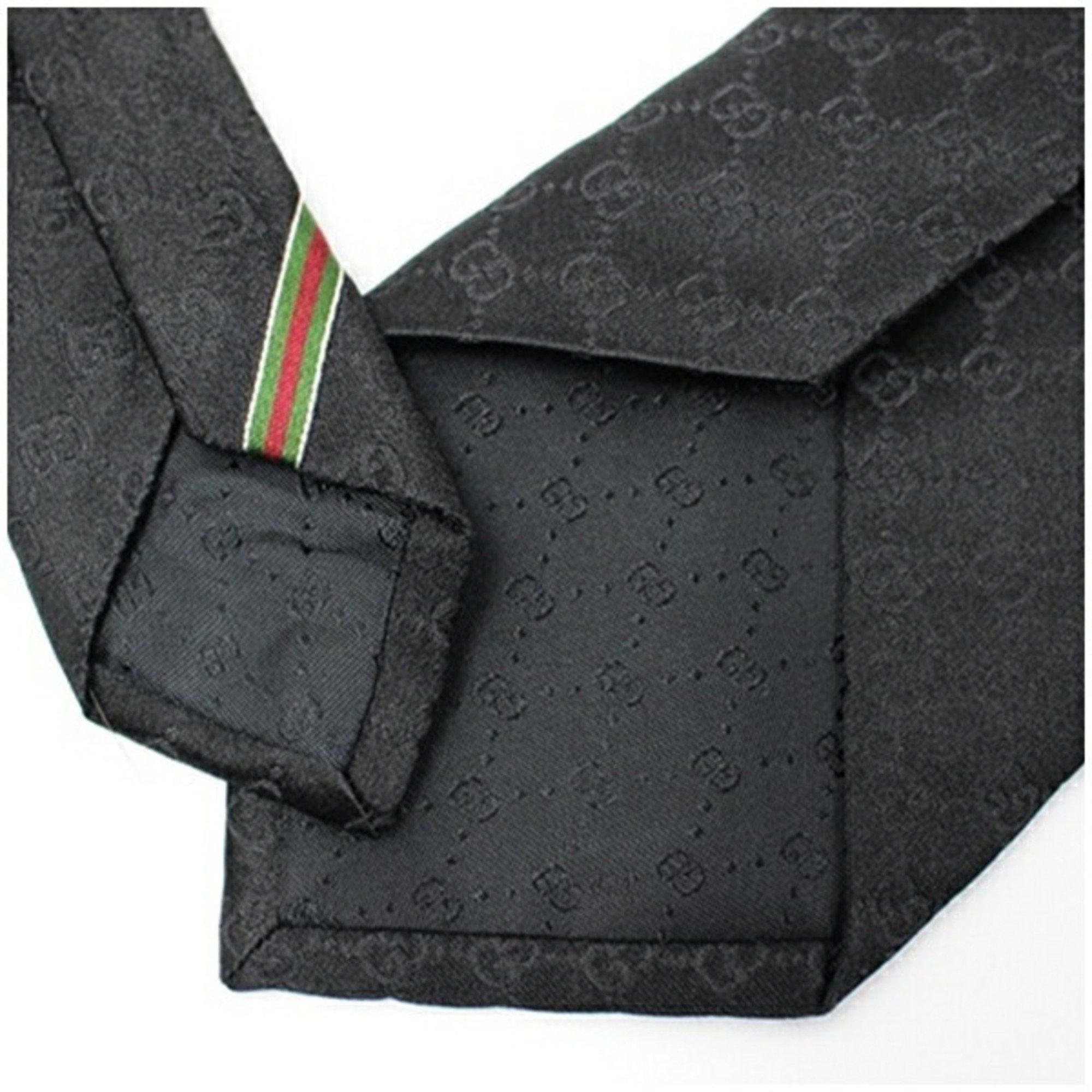 Gucci Gucci Silk Tie GG Pattern GUCCI Men's Size ONE SIZE - 7 Thumbnail
