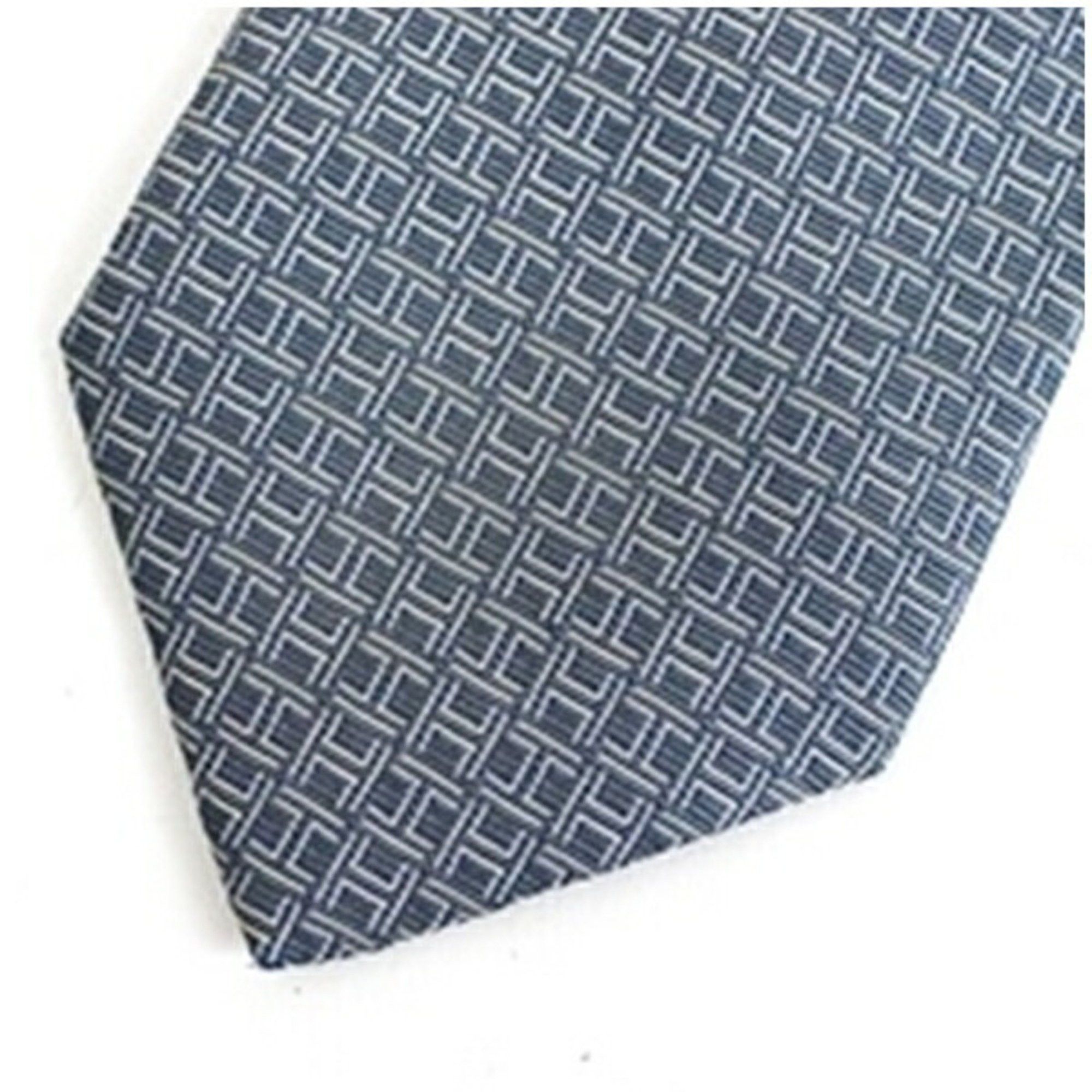 Hermes Hermes Hermès silk tie, H pattern, slim fit, for men Size ONE SIZE - 3 Thumbnail