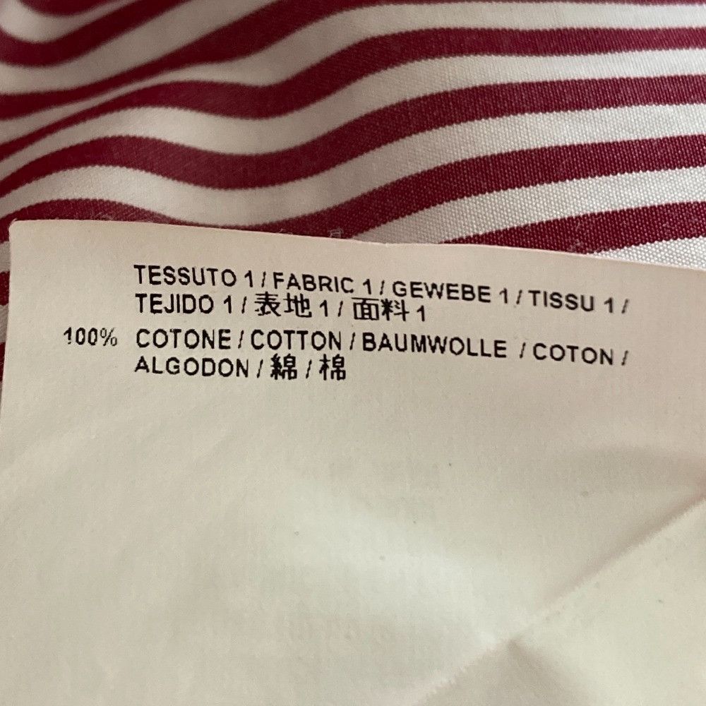Balenciaga Balenciaga Balenciaga Stripe Long Sleeve Shirt Cotton Dress Shirt DUTY FREE for USA Size ONE SIZE - 7 Thumbnail