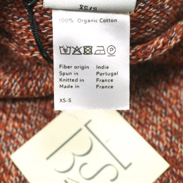 Other Other BASERANGE SEIRA PULLOVER Organic Cotton Sweater Cotton Tops KNSEP-CO-AU24 DUTY FREE for USA Size ONE SIZE - 10 Thumbnail