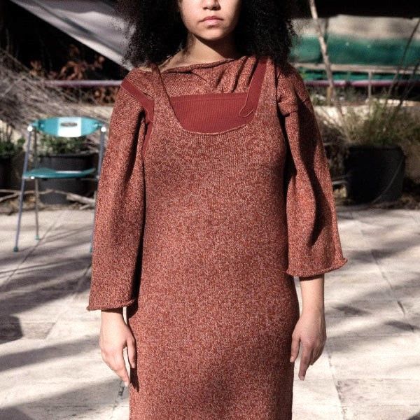 Other Other BASERANGE SEIRA PULLOVER Organic Cotton Sweater Cotton Tops KNSEP-CO-AU24 DUTY FREE for USA Size ONE SIZE - 3 Thumbnail