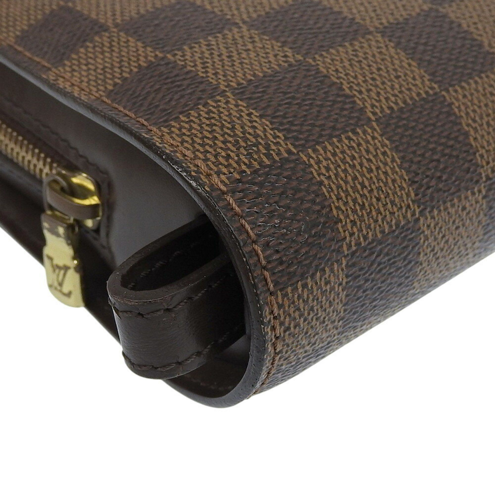 Louis Vuitton Louis Vuitton Damier Saint Second Bag N51993 Ebene Clutch Size ONE SIZE - 4 Thumbnail