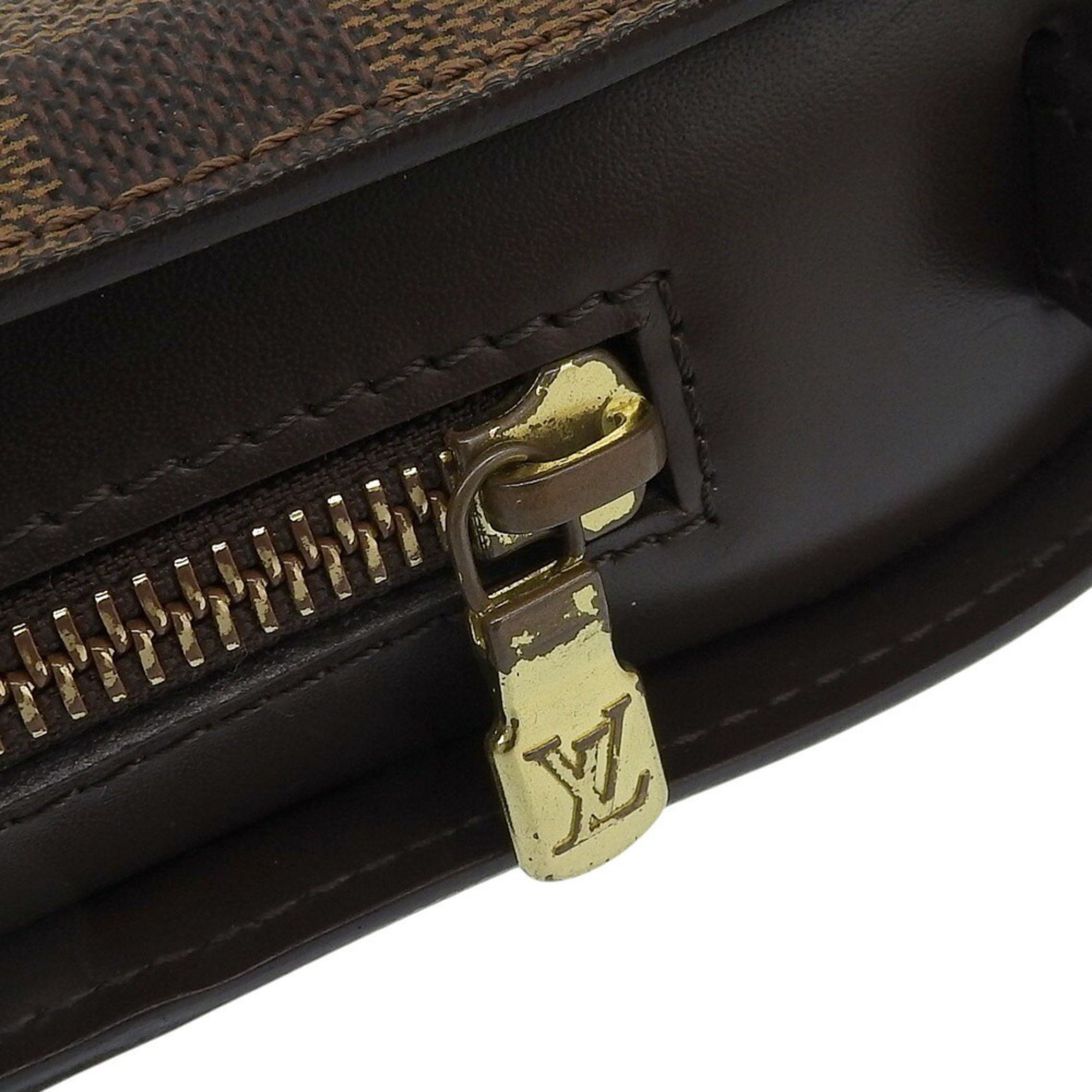 Louis Vuitton Louis Vuitton Damier Saint Second Bag N51993 Ebene Clutch Size ONE SIZE - 5 Thumbnail