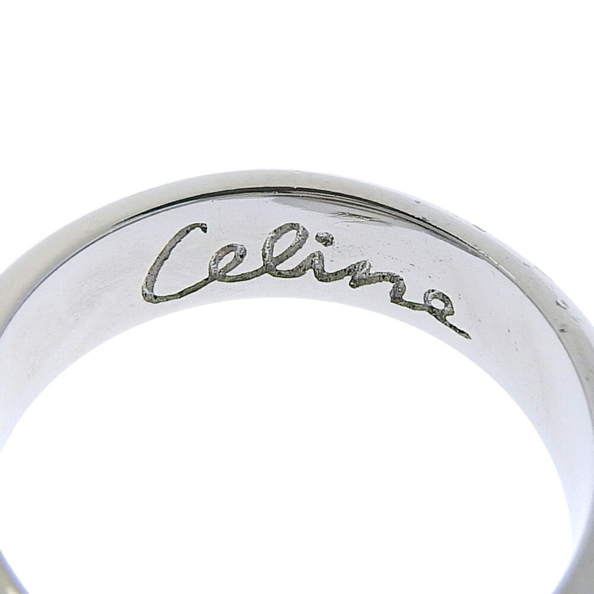 Celine Celine ring with 9 grey pearls, approximately size 11 Size ONE SIZE - 2 Thumbnail