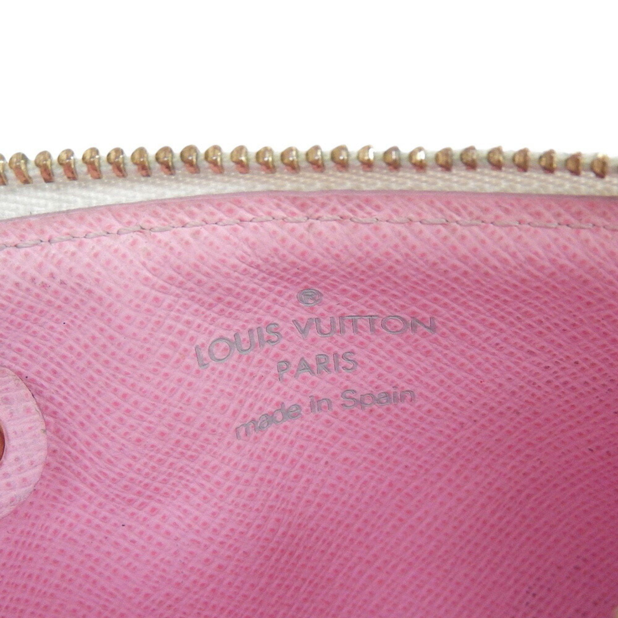 Louis Vuitton Louis Vuitton Monogram Multicolore Pochette Clé M93734 Coin Case, Brown Size ONE SIZE - 7 Thumbnail