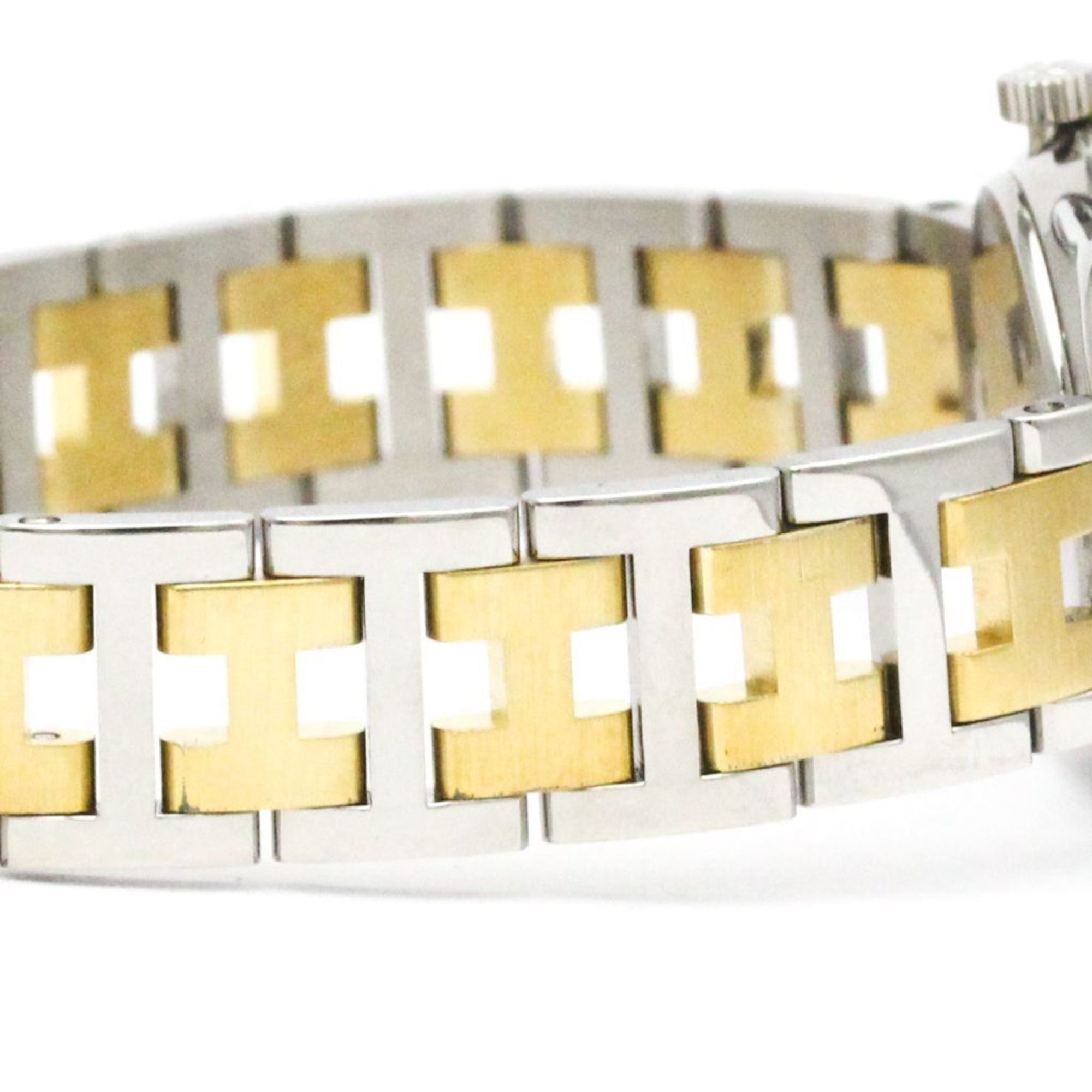 Hermes HERMES Arceau Quartz Gold Plated Steel Quartz Ladies Watch Polished Size ONE SIZE - 7 Thumbnail