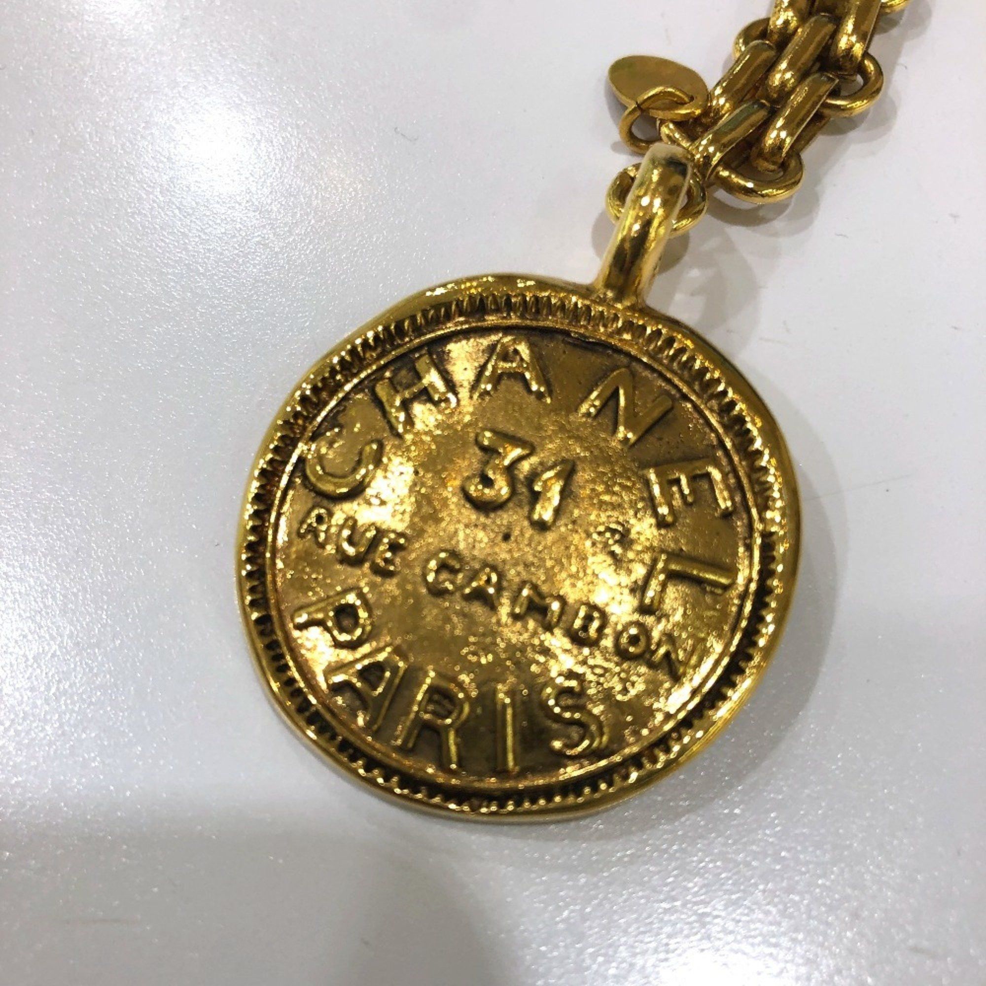 Chanel CHANEL 31 Vintage Rue Cambon Bag Charm Keychain GP Women's Gold Size ONE SIZE - 3 Thumbnail