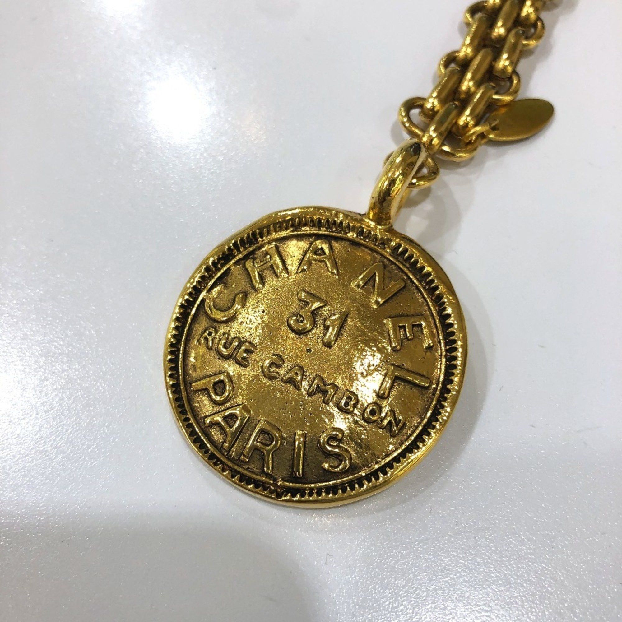 Chanel CHANEL 31 Vintage Rue Cambon Bag Charm Keychain GP Women's Gold Size ONE SIZE - 4 Thumbnail