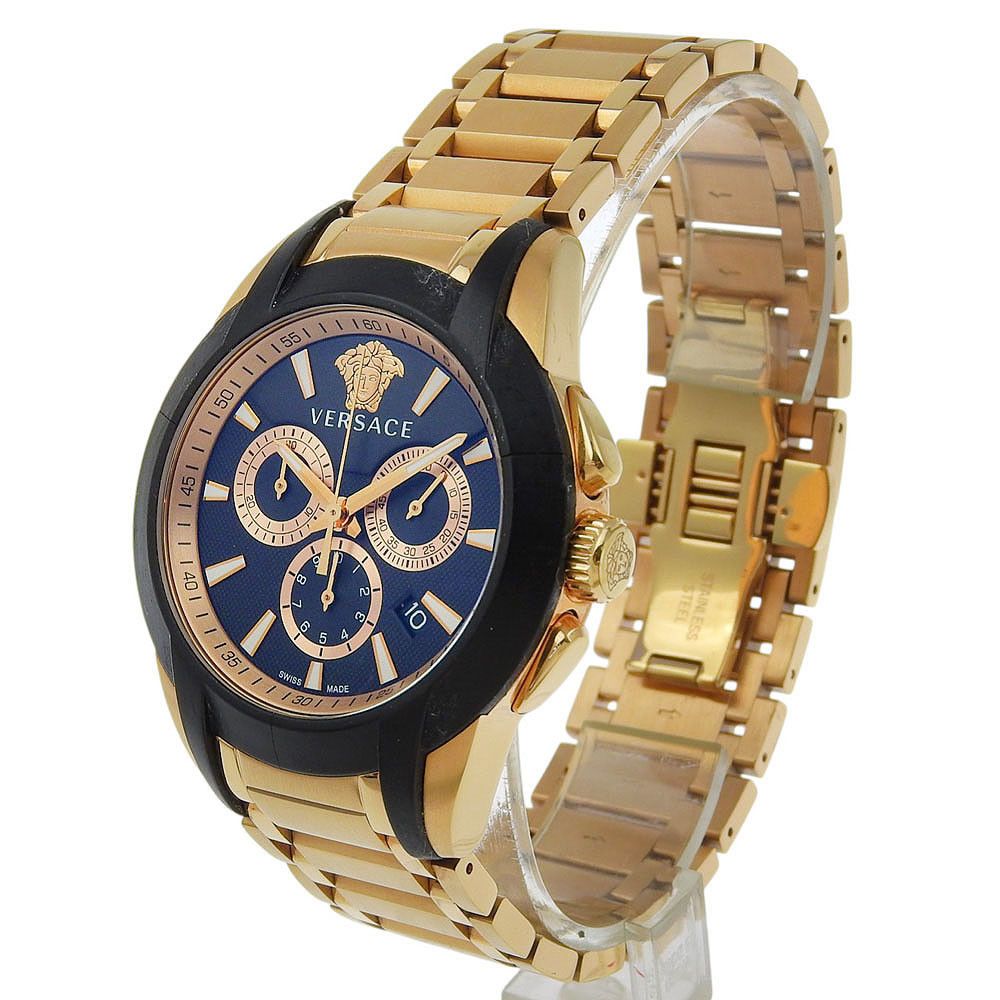 Versace Versace Versace Stainless Steel Chronograph Metal Quartz M8C80D009 S080 DUTY FREE for USA Size ONE SIZE - 2 Thumbnail