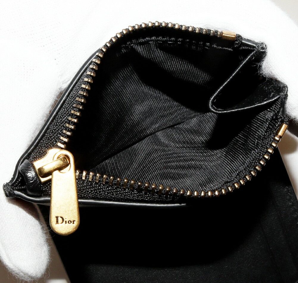 Dior Dior Dior Saddle Lotus Wallet Goatskin Wallet Leather Short Wallet S5652CCEH M900 DUTY FREE for USA Size ONE SIZE - 5 Thumbnail