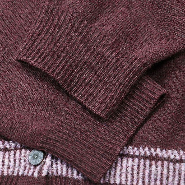 Hermes Hermes Hermes 100% Wool Cardigan Leather Tops DUTY FREE for USA Size ONE SIZE - 6 Thumbnail