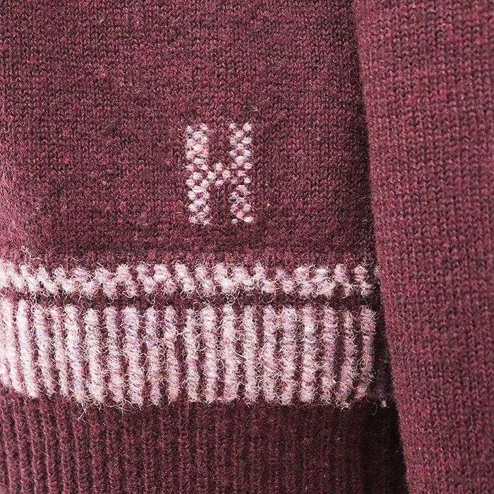 Hermes Hermes Hermes 100% Wool Cardigan Leather Tops DUTY FREE for USA Size ONE SIZE - 5 Thumbnail